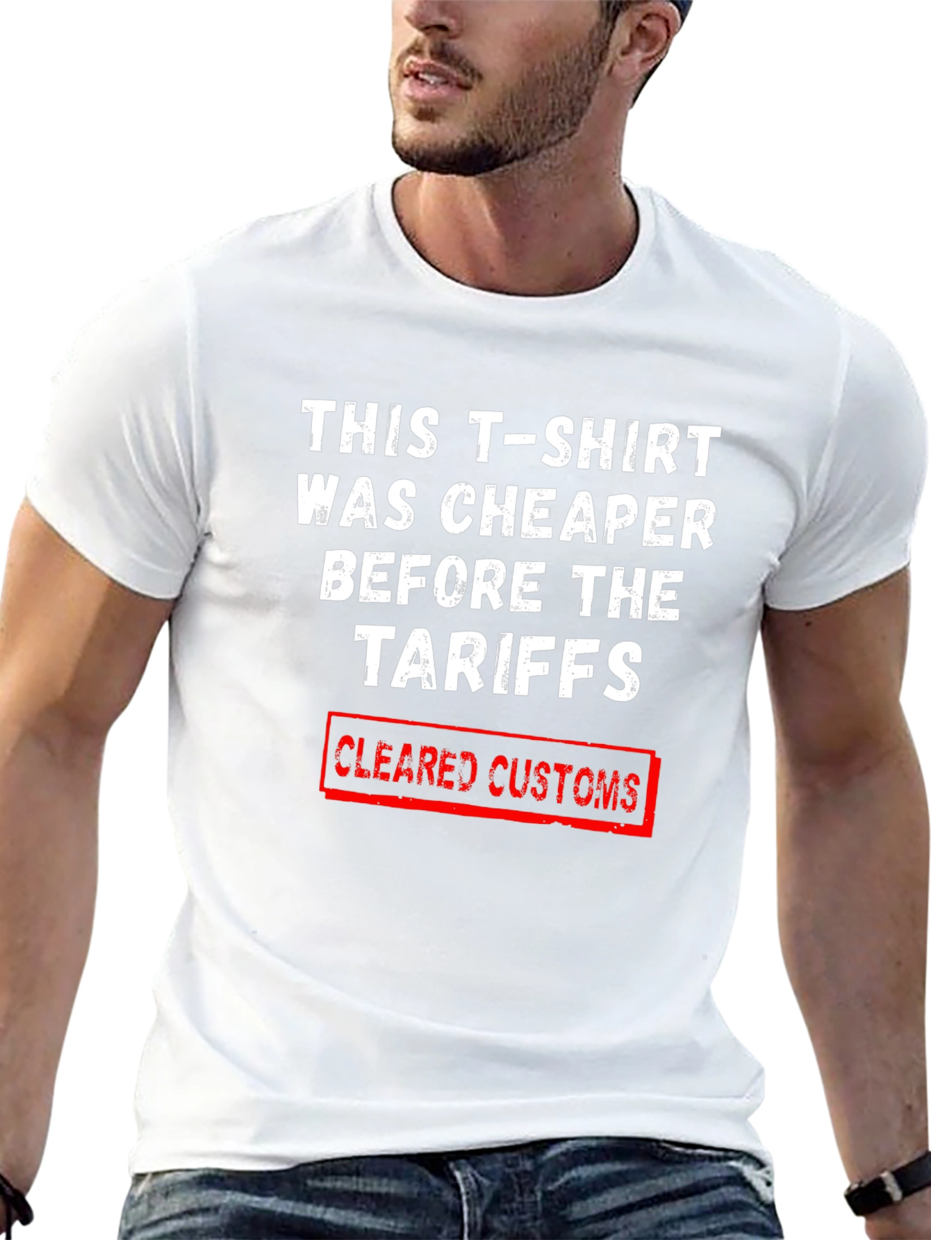 Tariff Humor T-Shirt - Cleared Customs