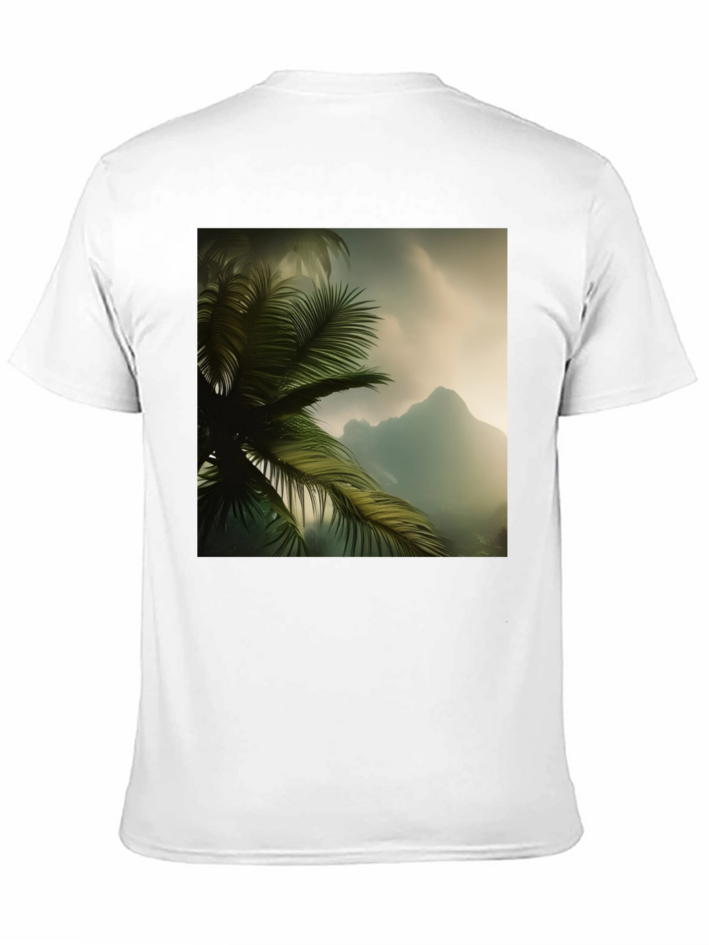 Tropical Palm Tee - Island Vibes T-Shirt