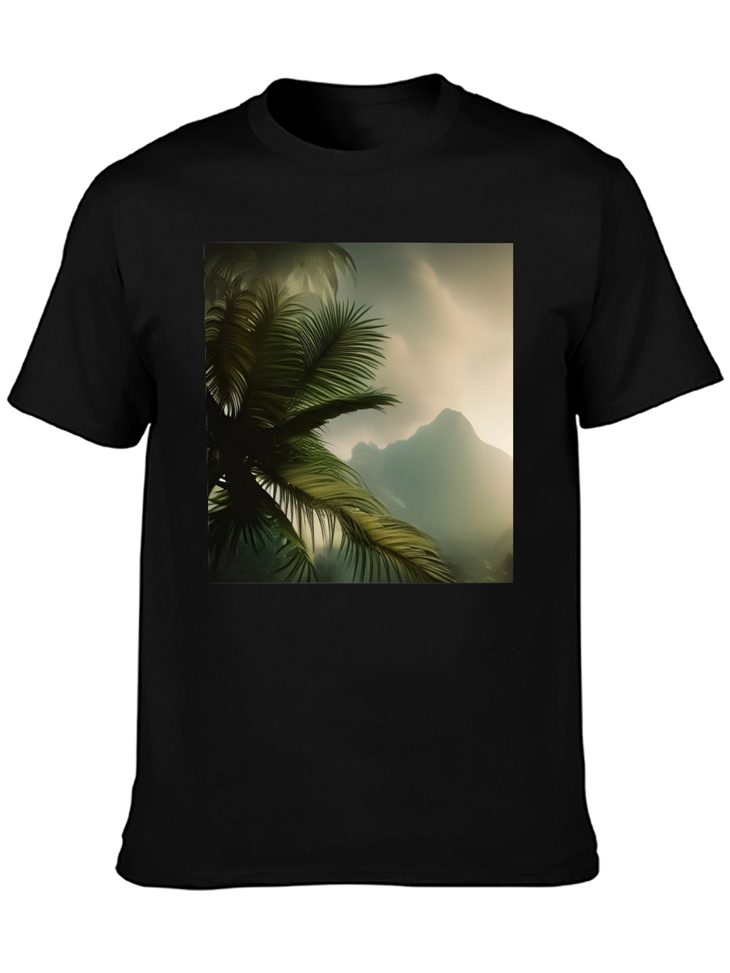 Tropical Palm Tee - Island Vibes T-Shirt