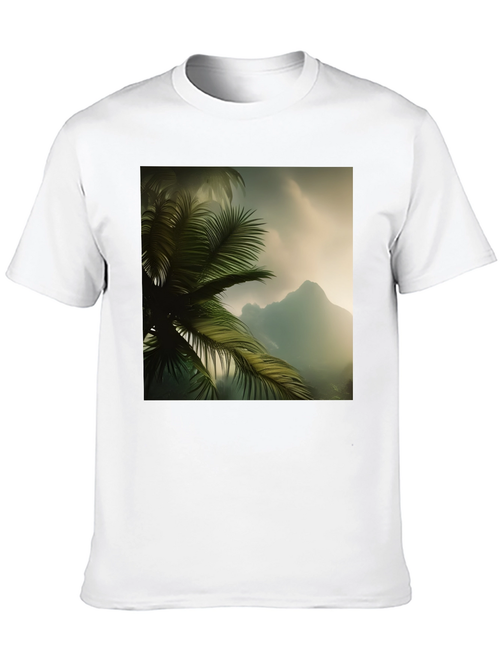 Tropical Palm Tee - Island Vibes T-Shirt