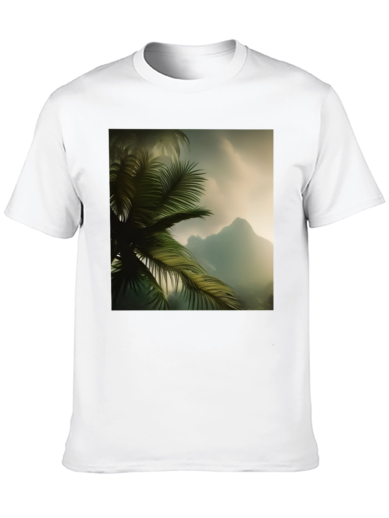 Tropical Palm Tee - Island Vibes T-Shirt