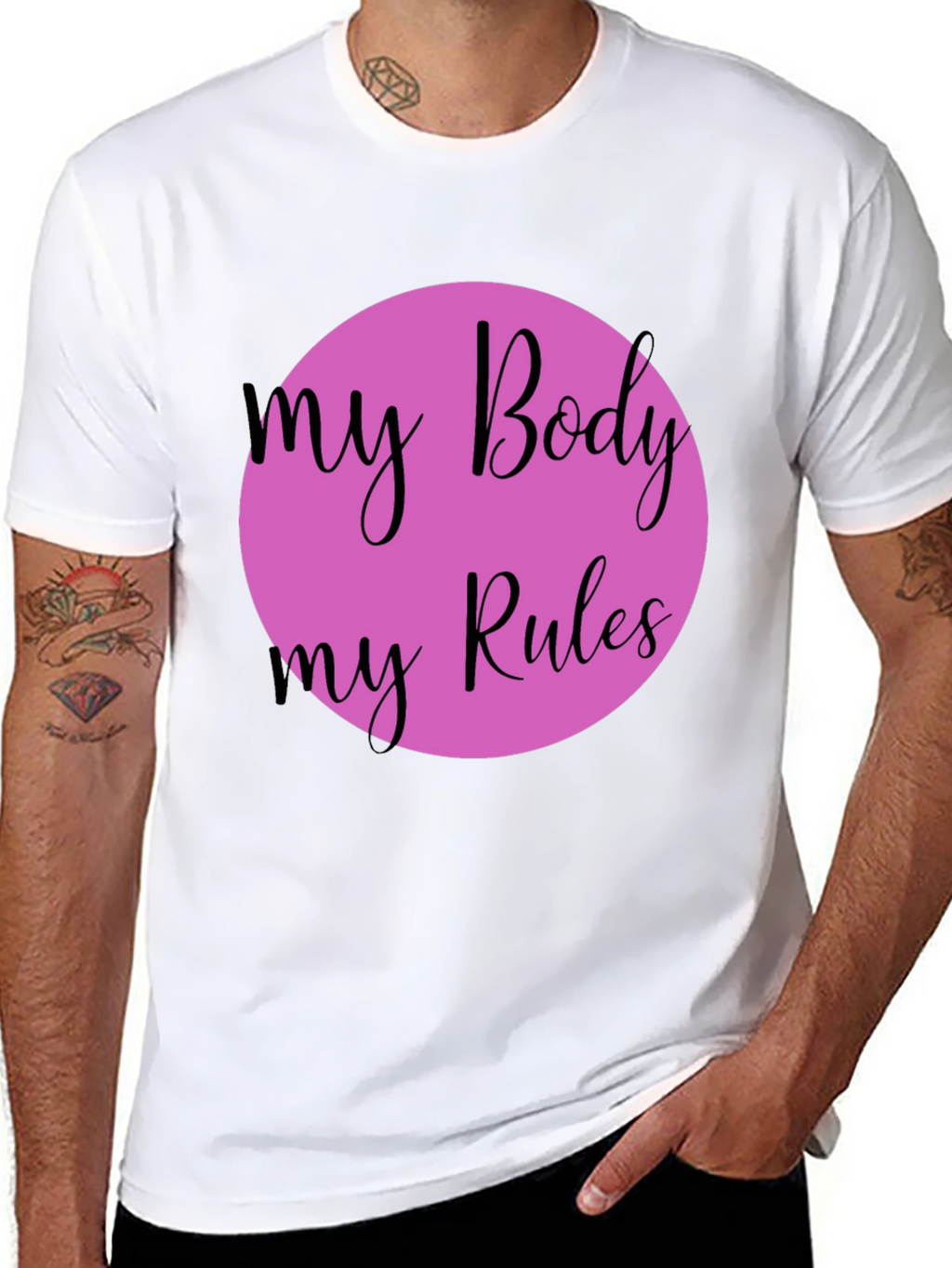 My Body My Rules Graphic Tee