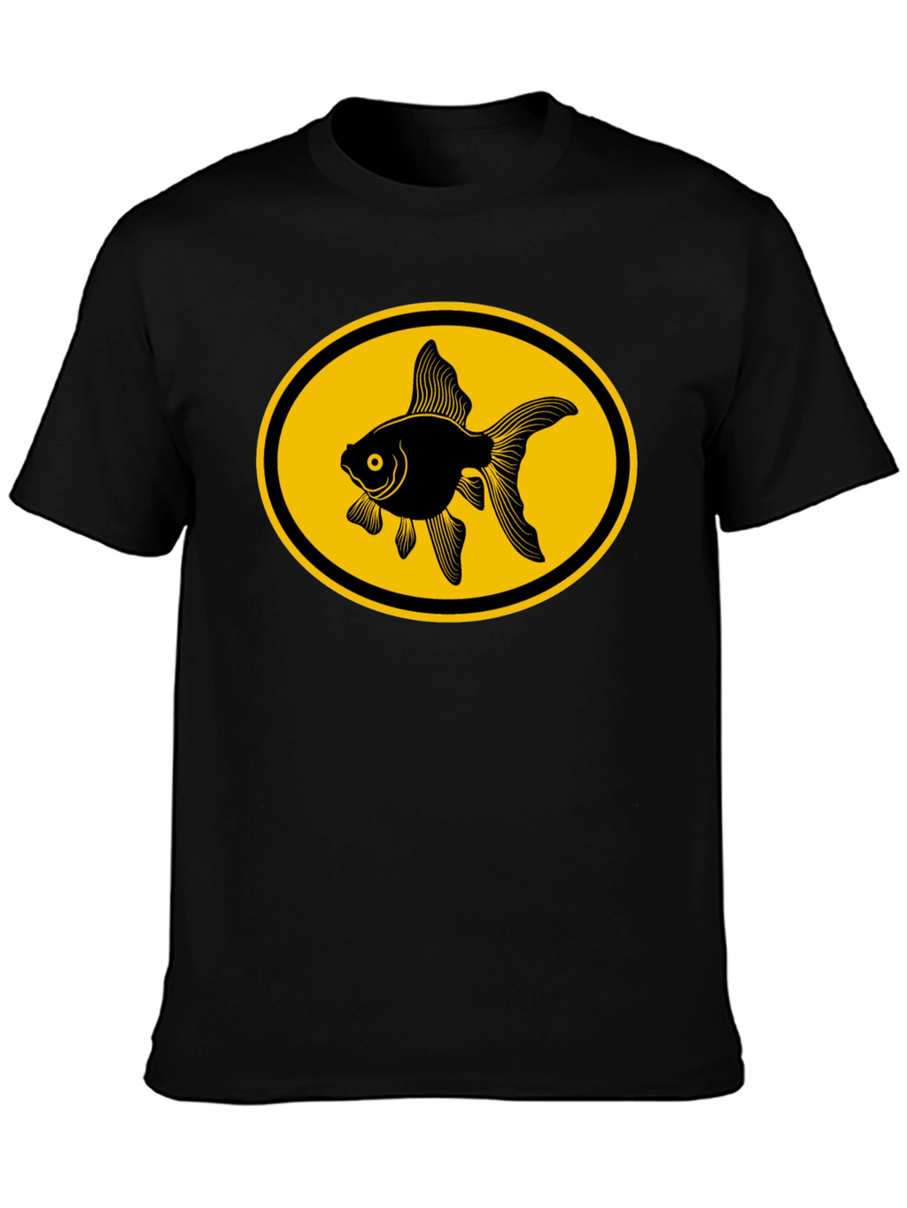 Goldfish Graphic Tee - Black