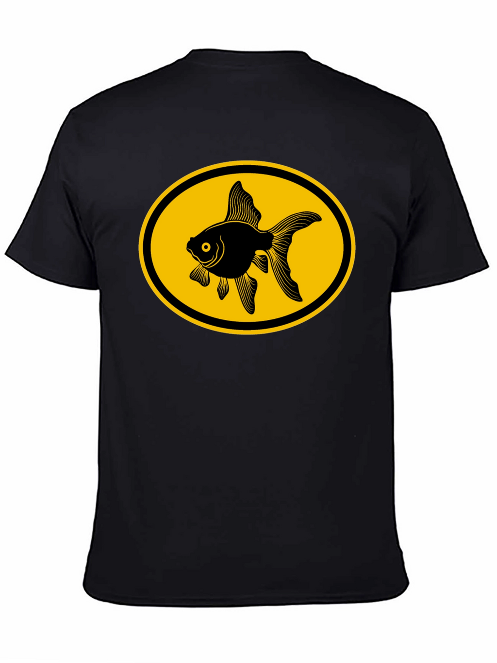 Goldfish Graphic Tee - Black
