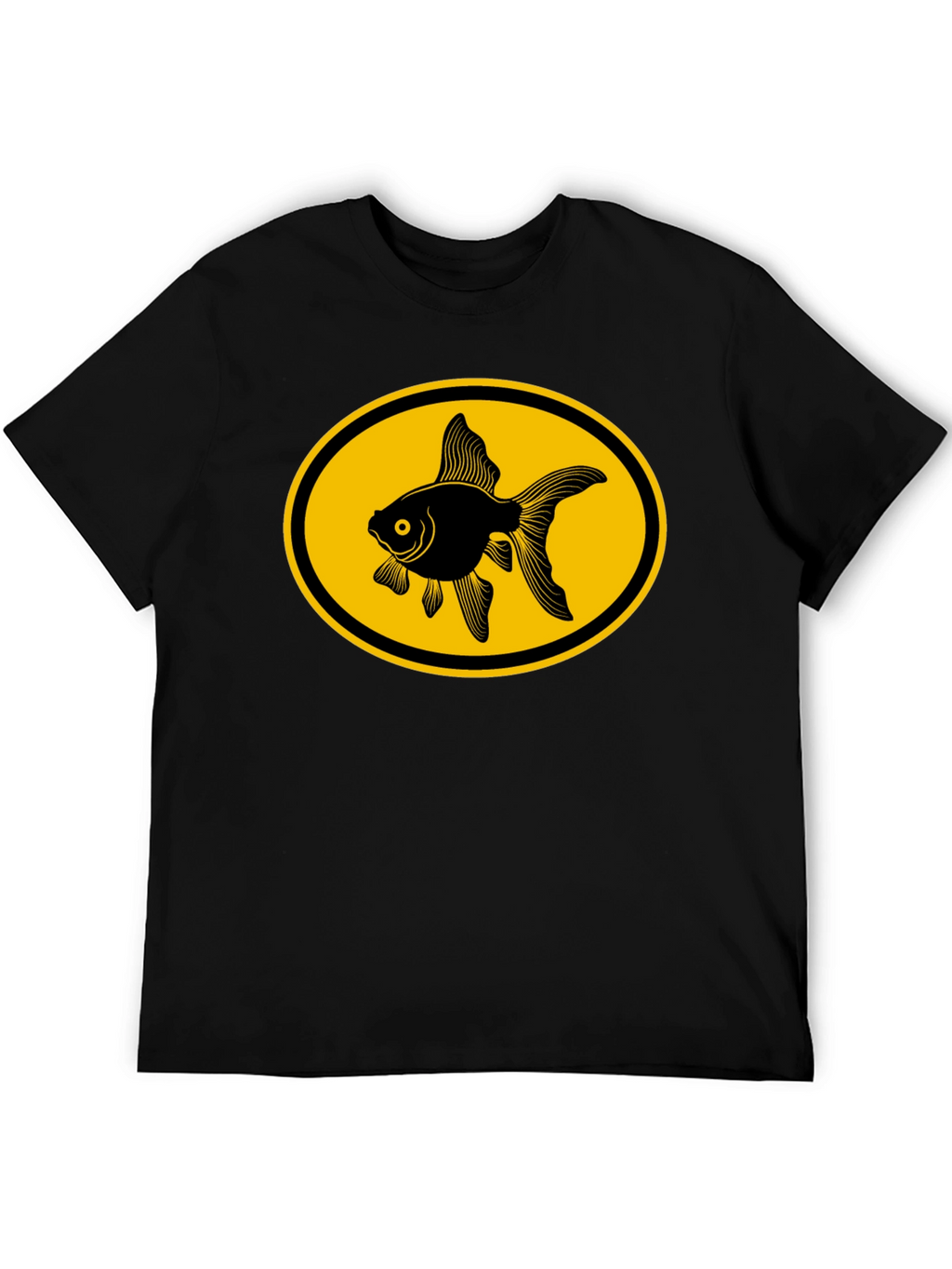 Goldfish Graphic Tee - Black