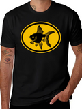 Goldfish Graphic Tee - Black