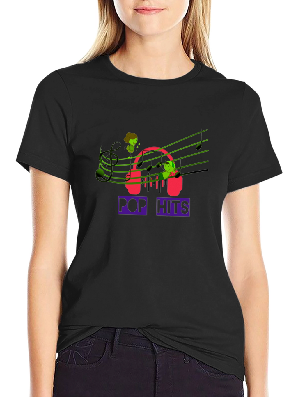 Pop Hits Graphic T-Shirt - Trendy Music Lover Tee