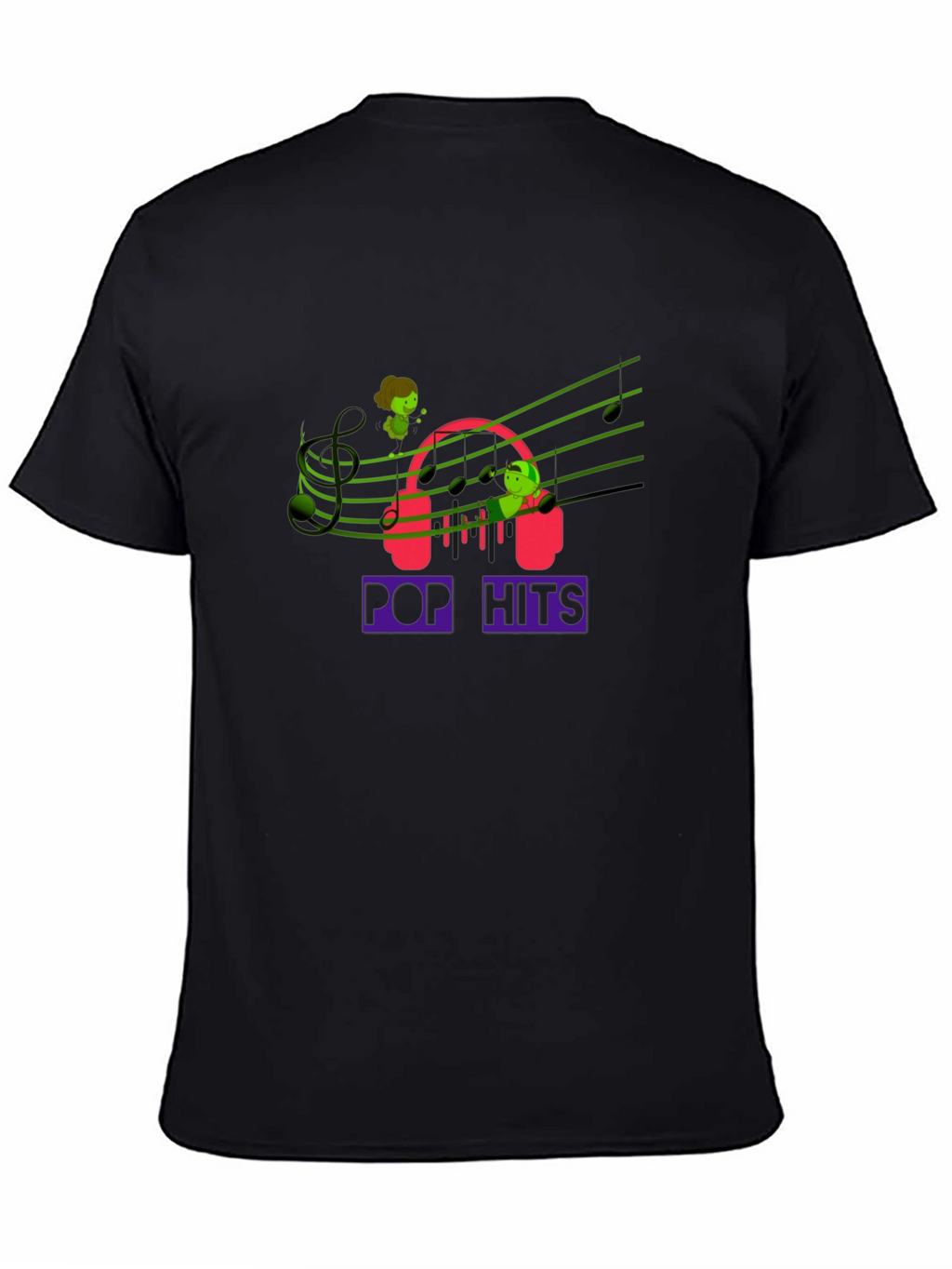Pop Hits Graphic T-Shirt - Trendy Music Lover Tee