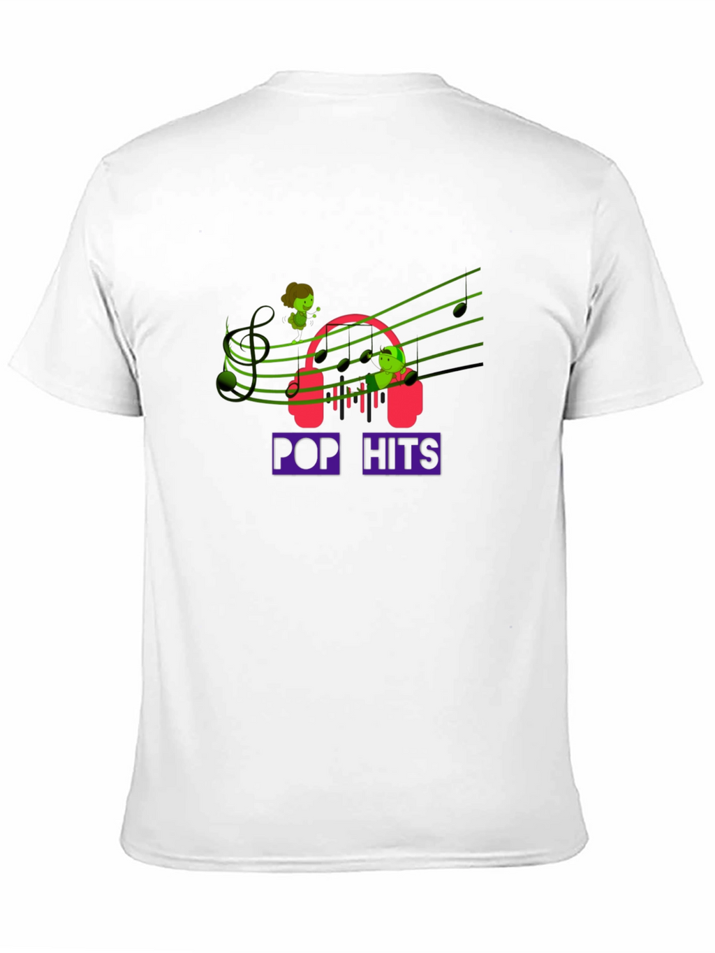 Pop Hits Graphic T-Shirt - Trendy Music Lover Tee