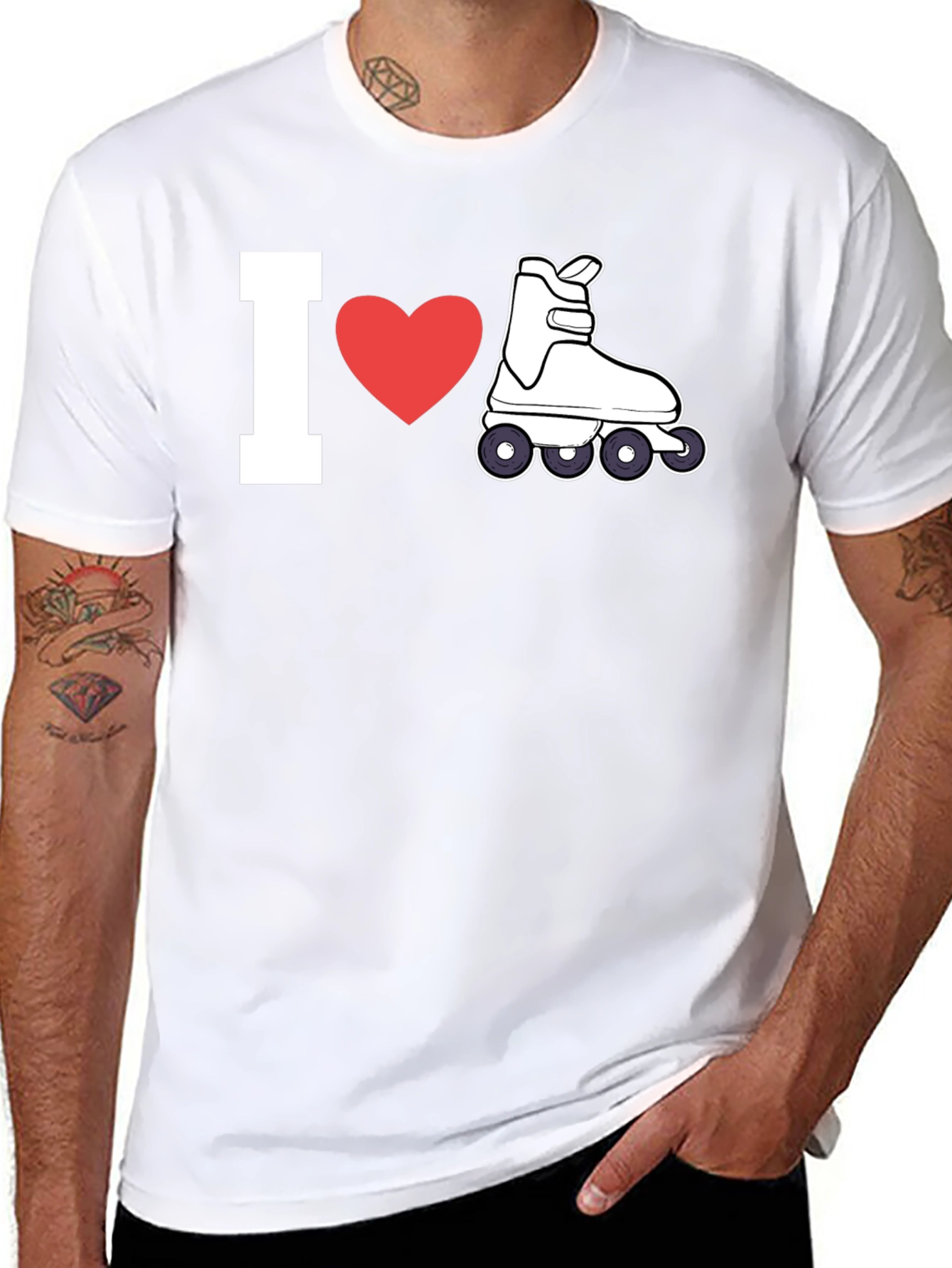 I Love Roller Skating T-Shirt