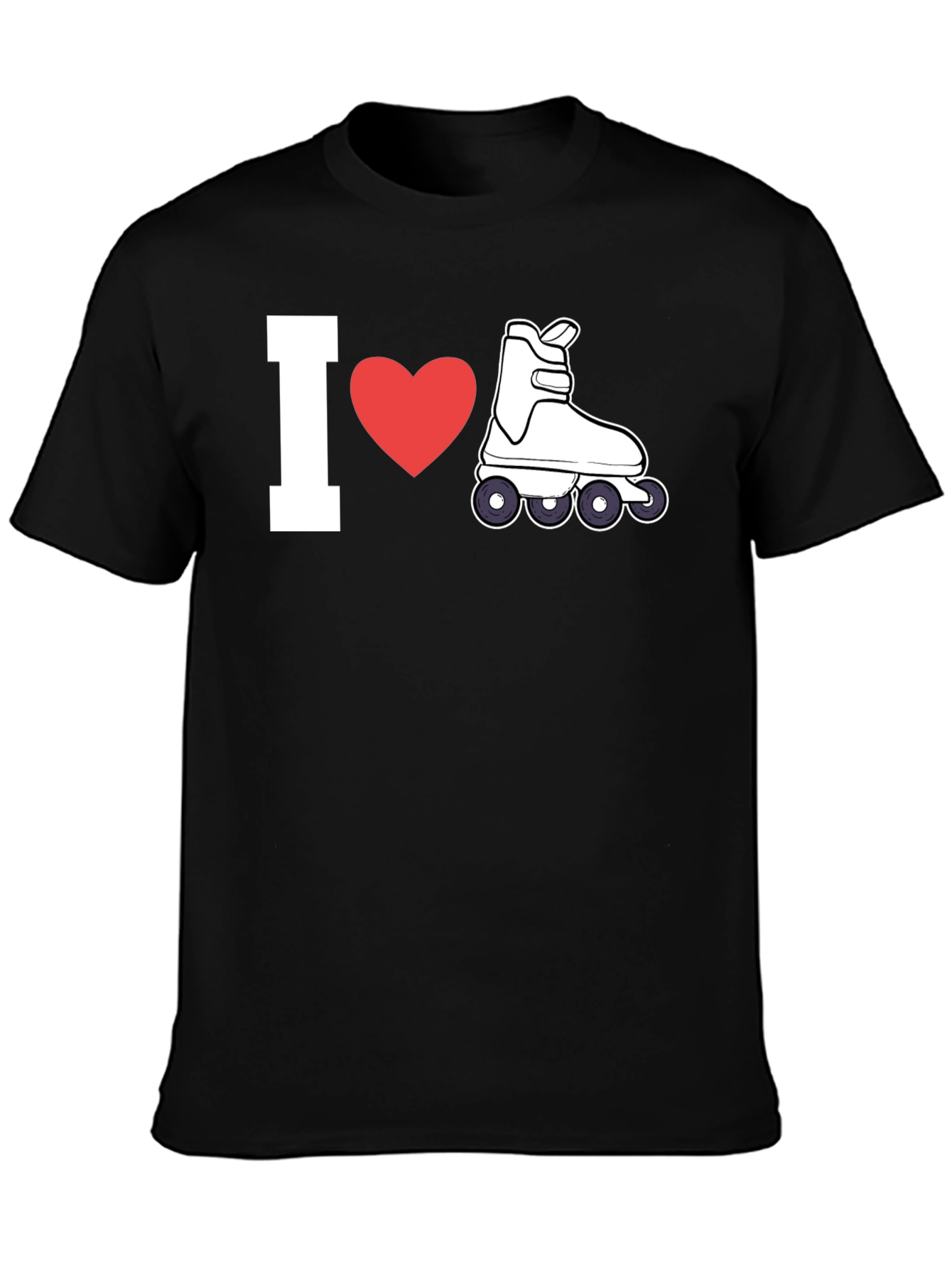 I Love Roller Skating T-Shirt