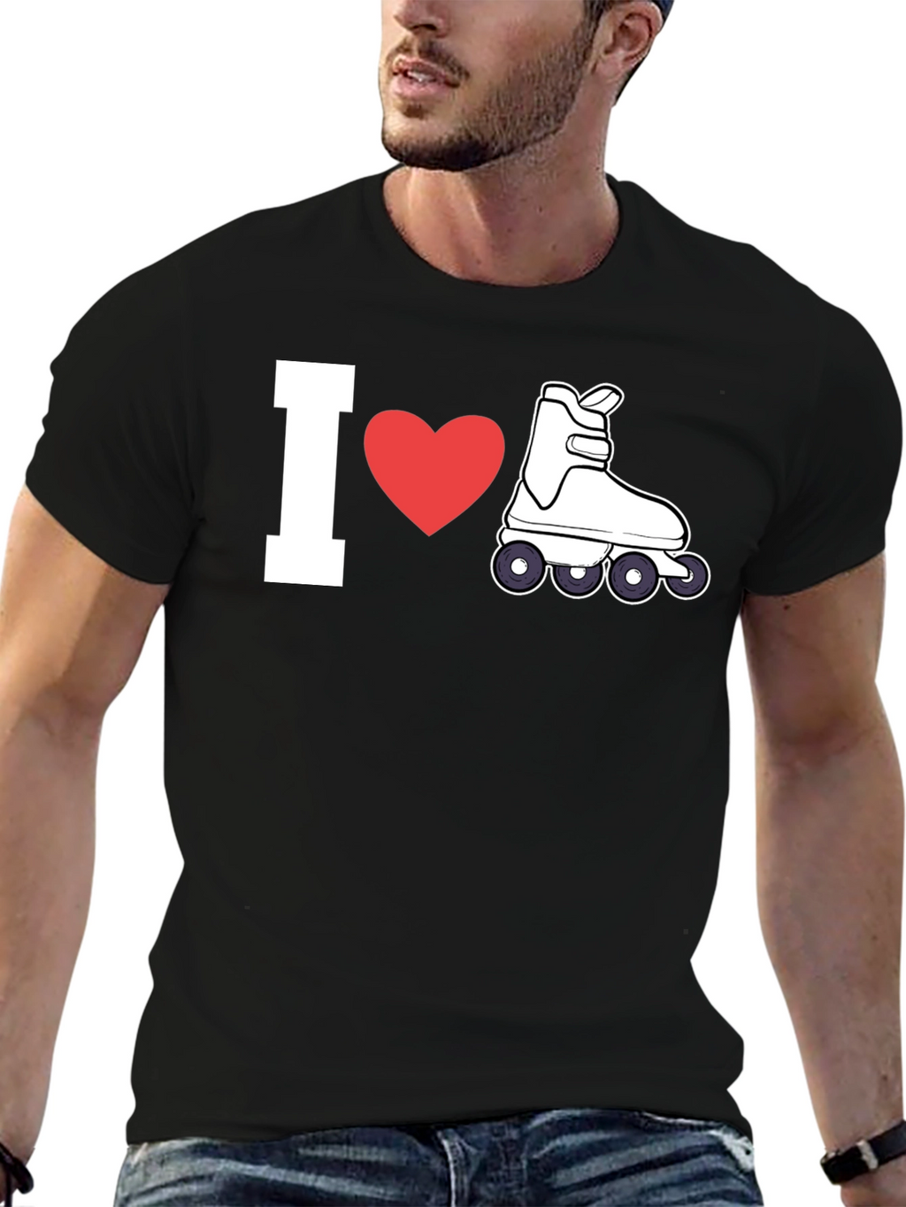 I Love Roller Skating T-Shirt
