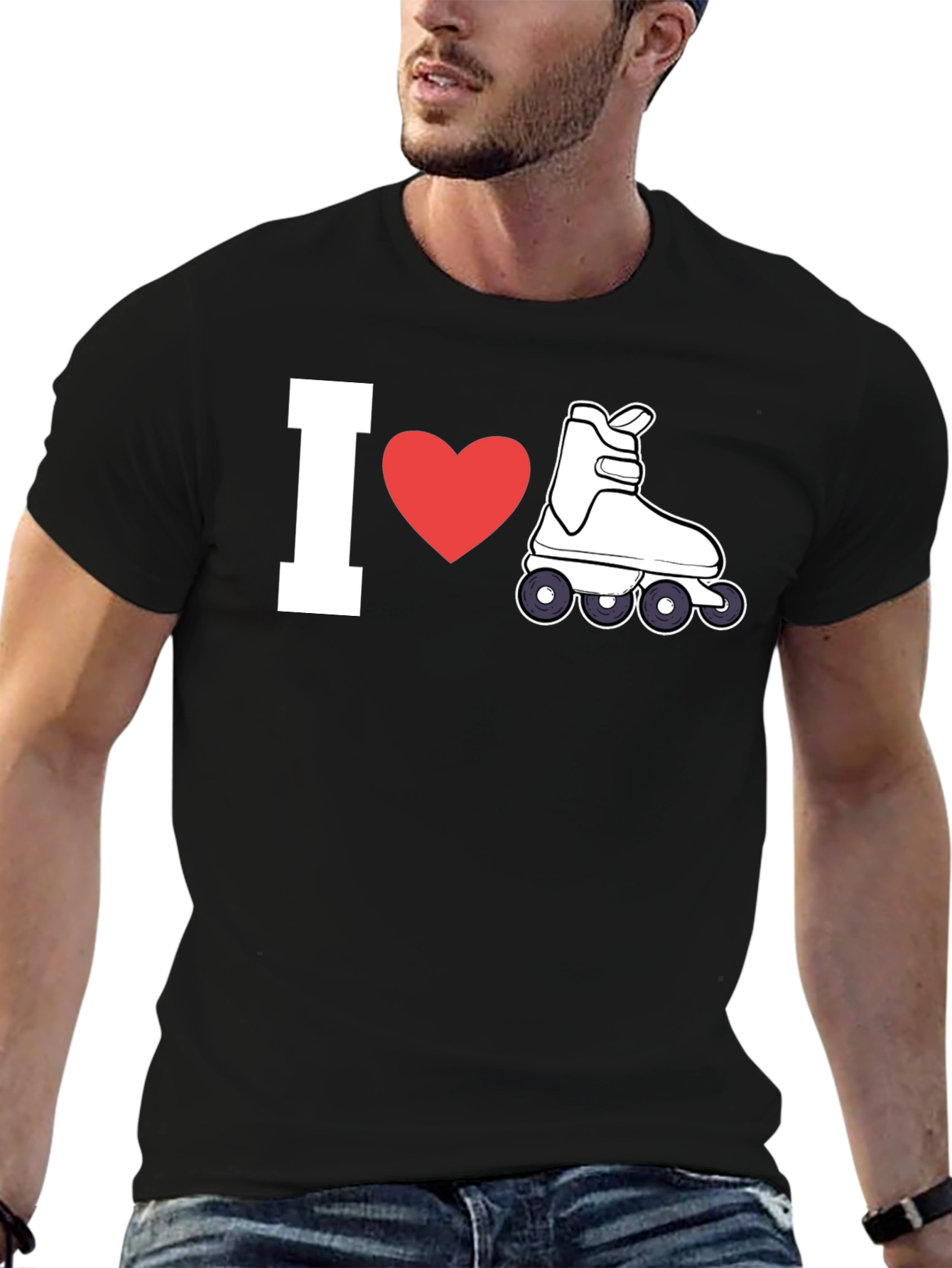 I Love Roller Skating T-Shirt