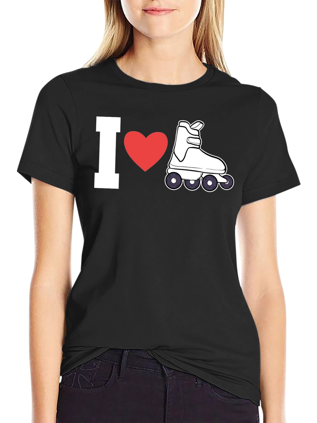 I Love Roller Skating T-Shirt