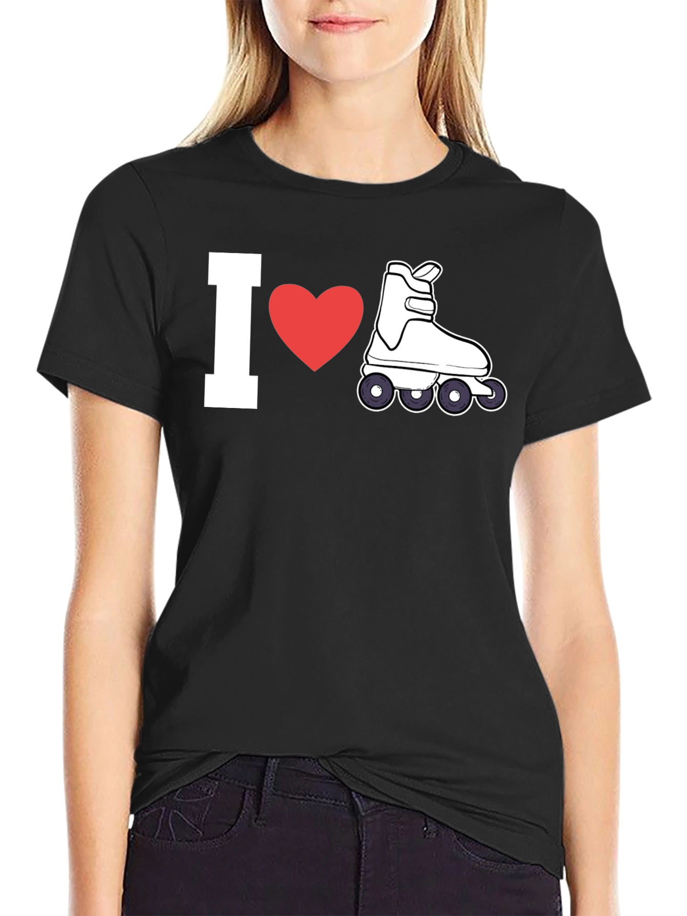 I Love Roller Skating T-Shirt