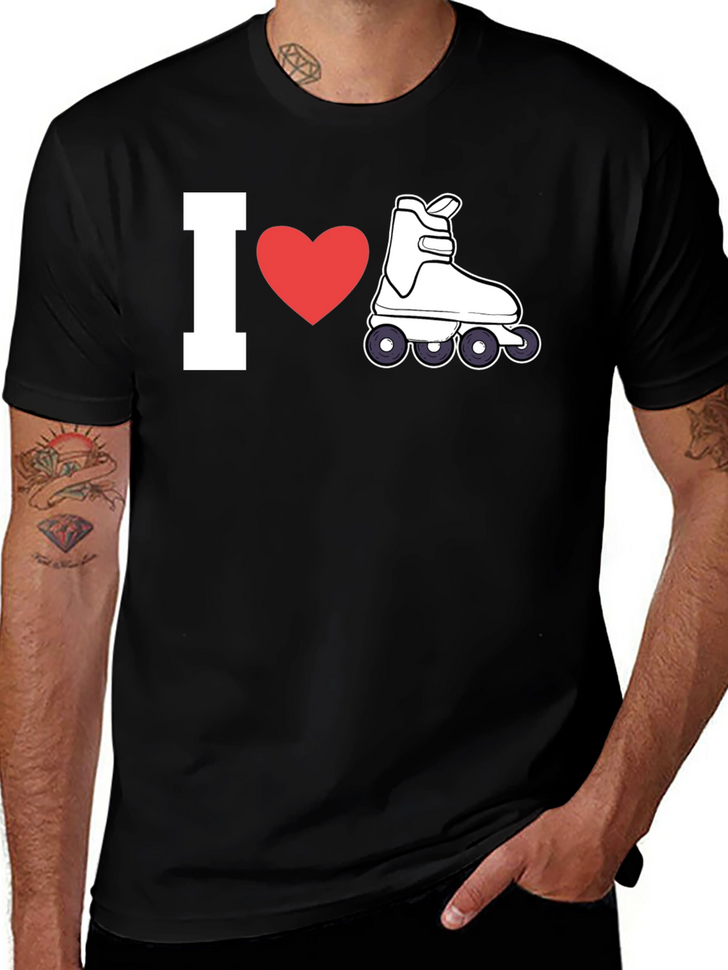 I Love Roller Skating T-Shirt