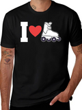I Love Roller Skating T-Shirt