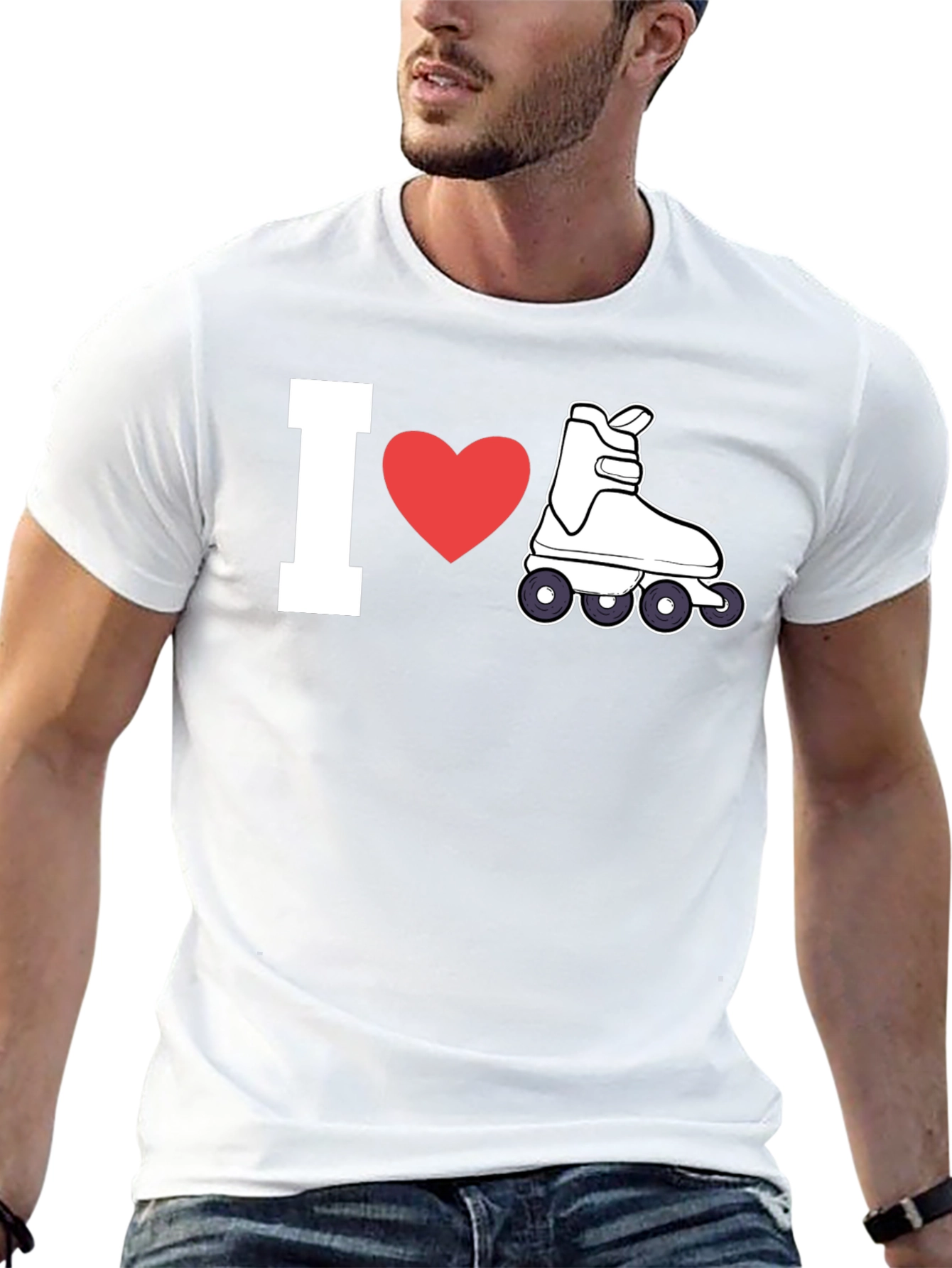 I Love Roller Skating T-Shirt