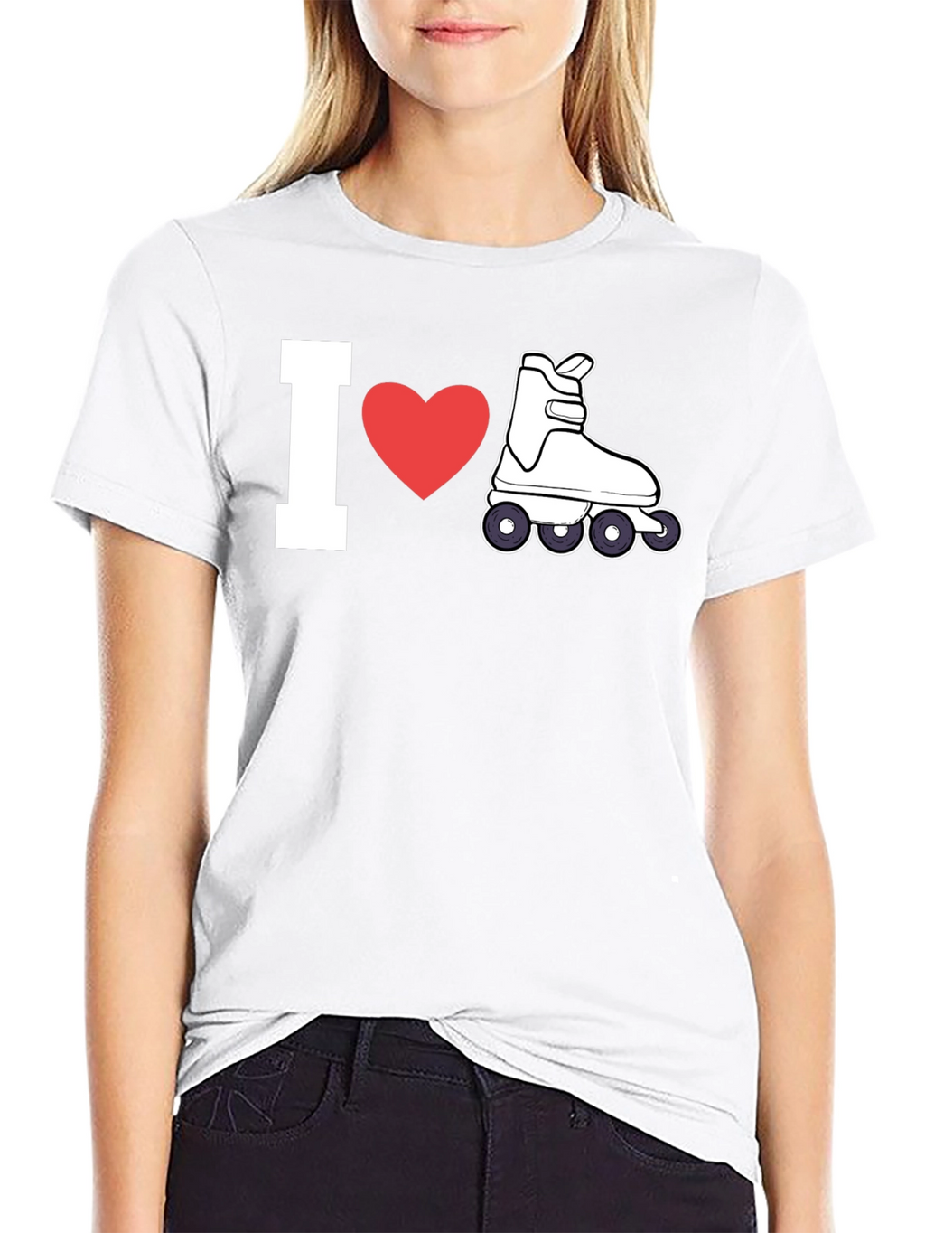 I Love Roller Skating T-Shirt