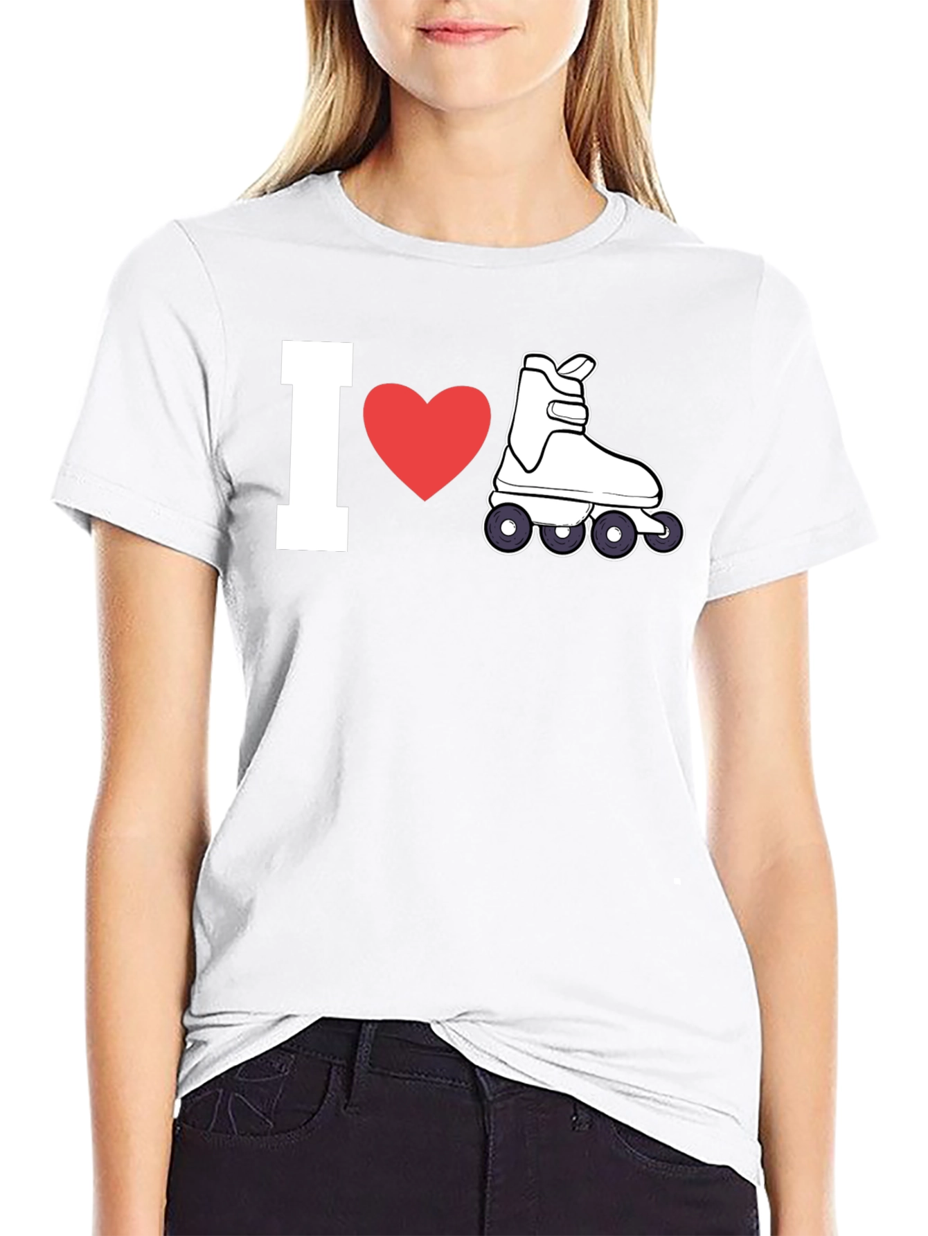 I Love Roller Skating T-Shirt