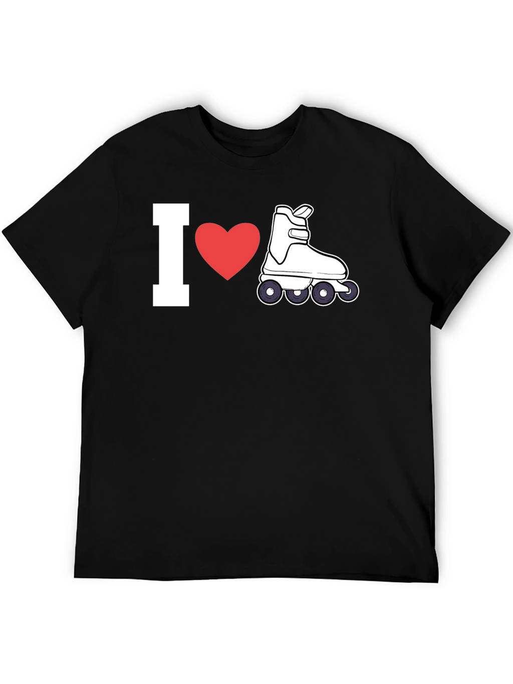 I Love Roller Skating T-Shirt