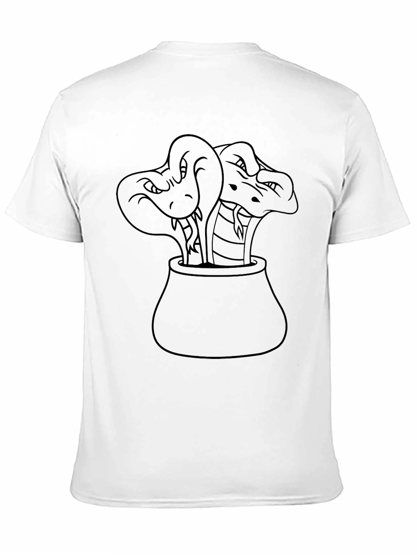 Cobra Snake Charmer T-Shirt - Black