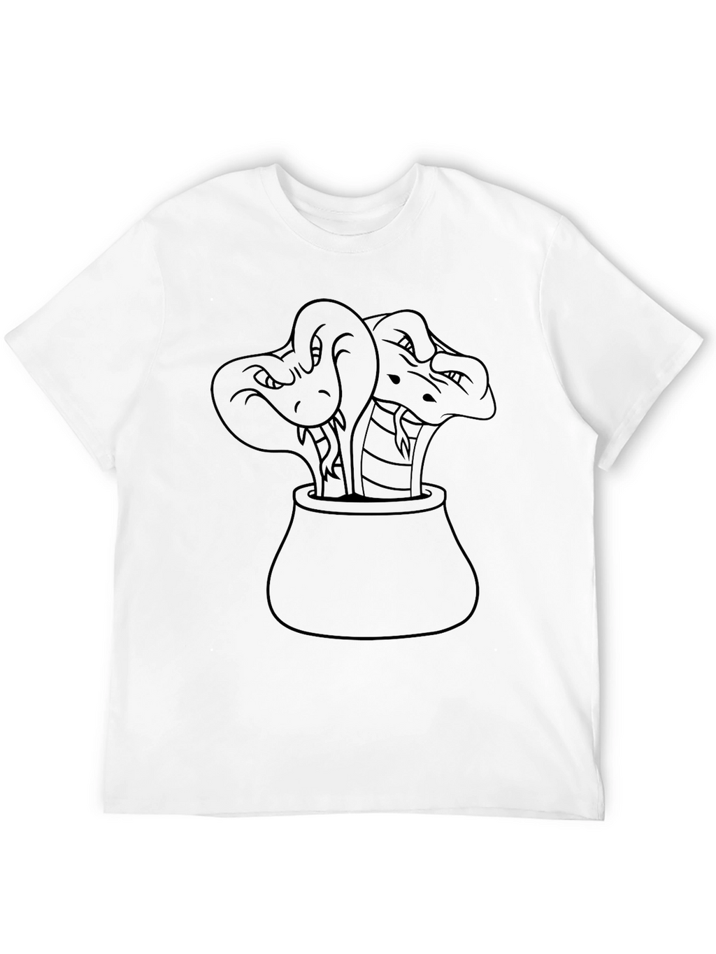 Cobra Snake Charmer T-Shirt - Black