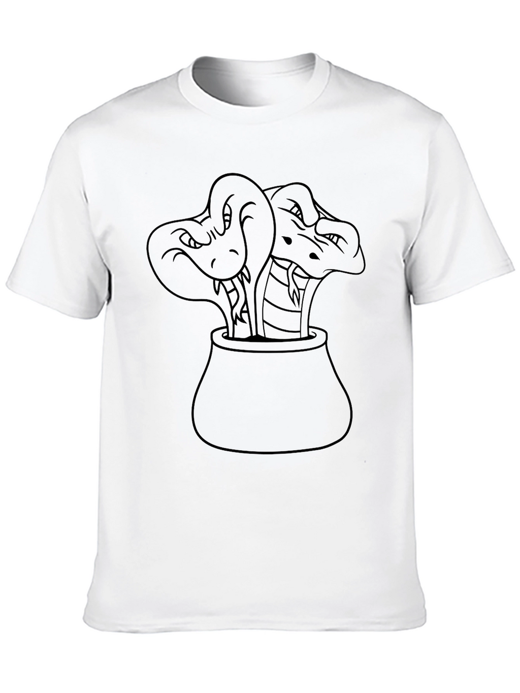 Cobra Snake Charmer T-Shirt - Black