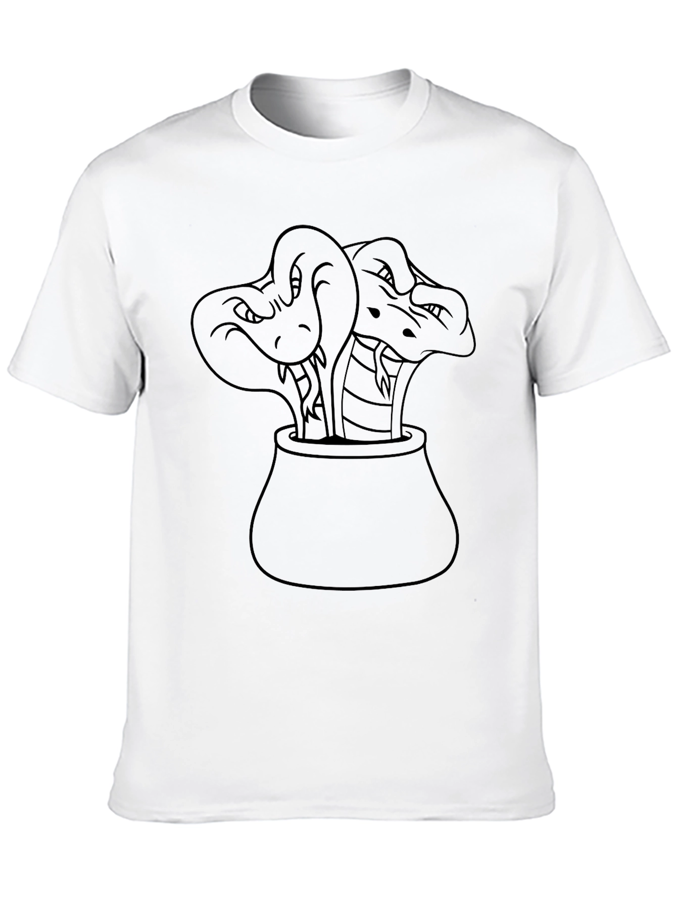 Cobra Snake Charmer T-Shirt - Black