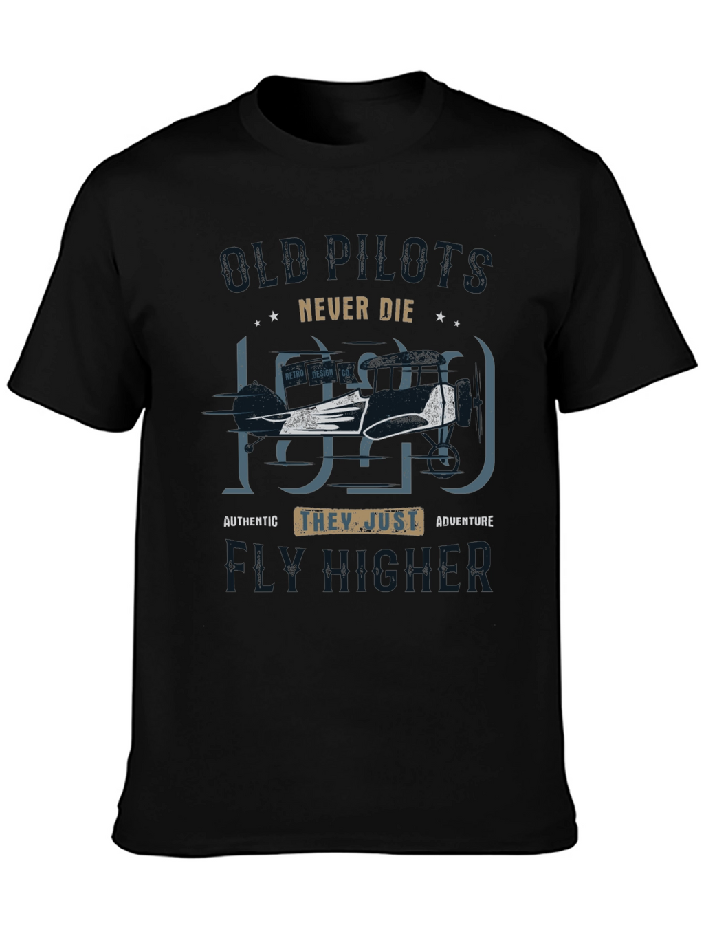 Old Pilots Never Die T-Shirt