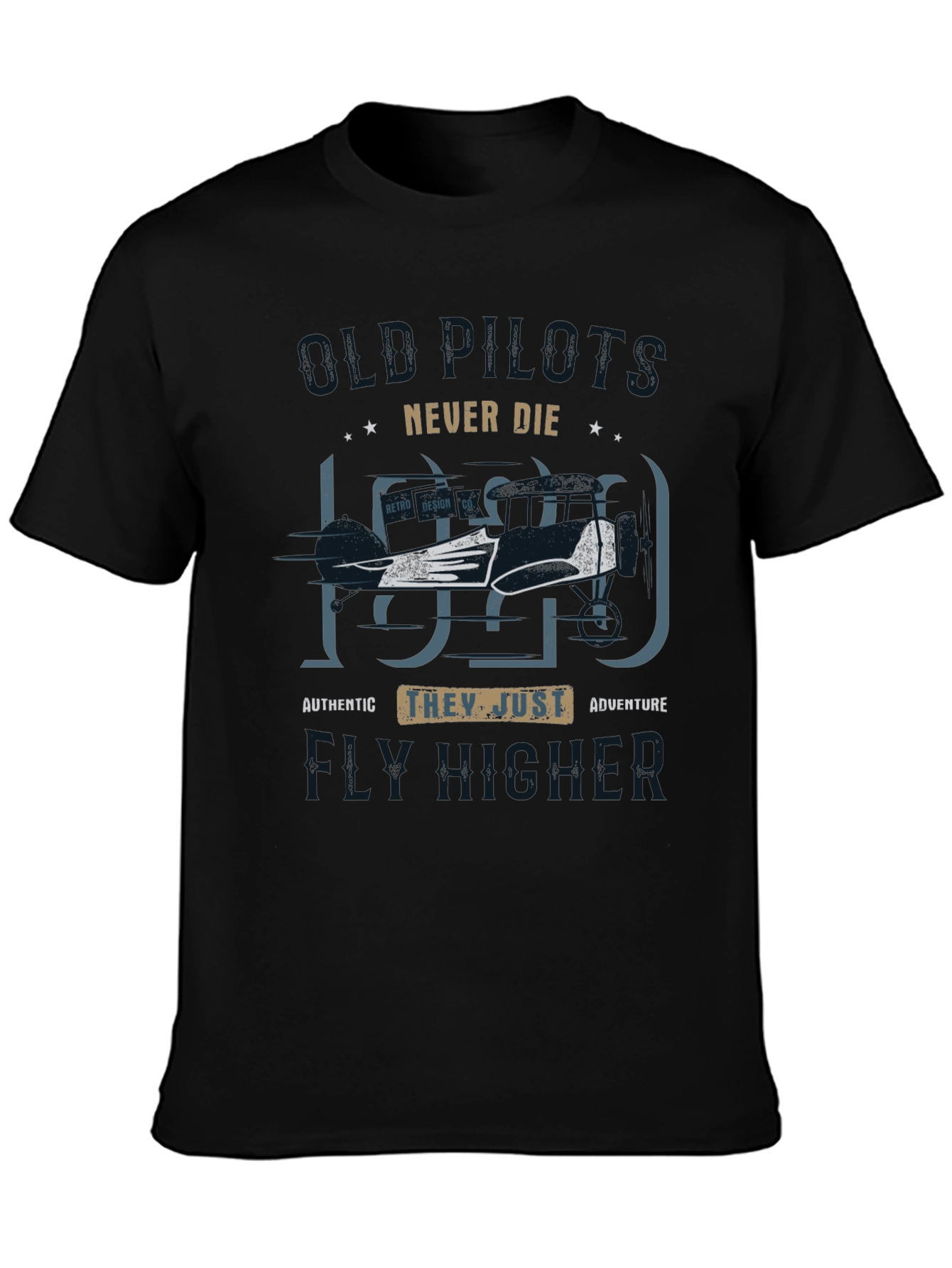 Old Pilots Never Die T-Shirt