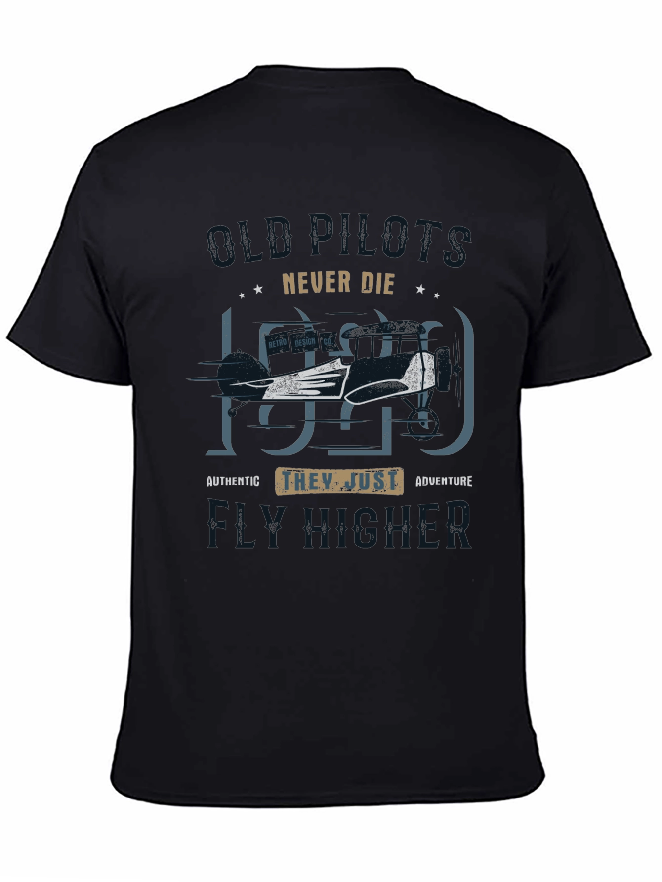 Old Pilots Never Die T-Shirt