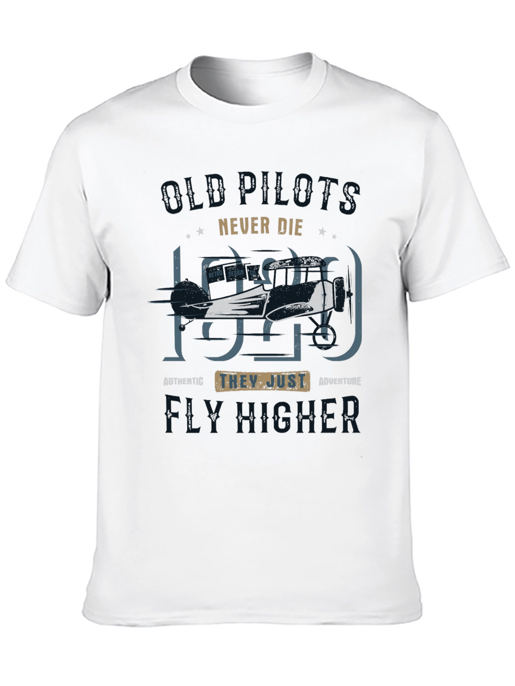 Old Pilots Never Die T-Shirt