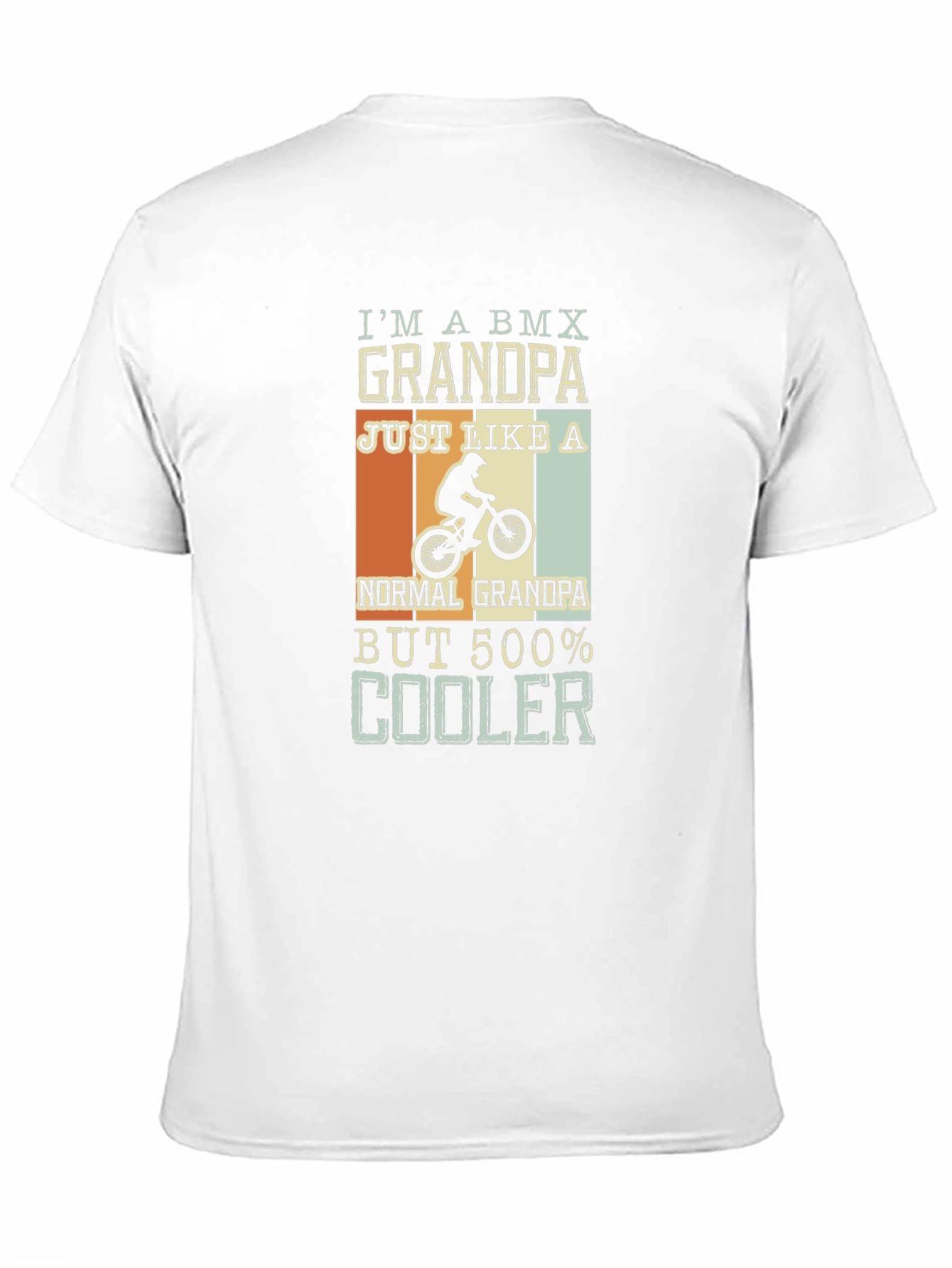 BMX Grandpa T-Shirt: Cool Grandad Gift