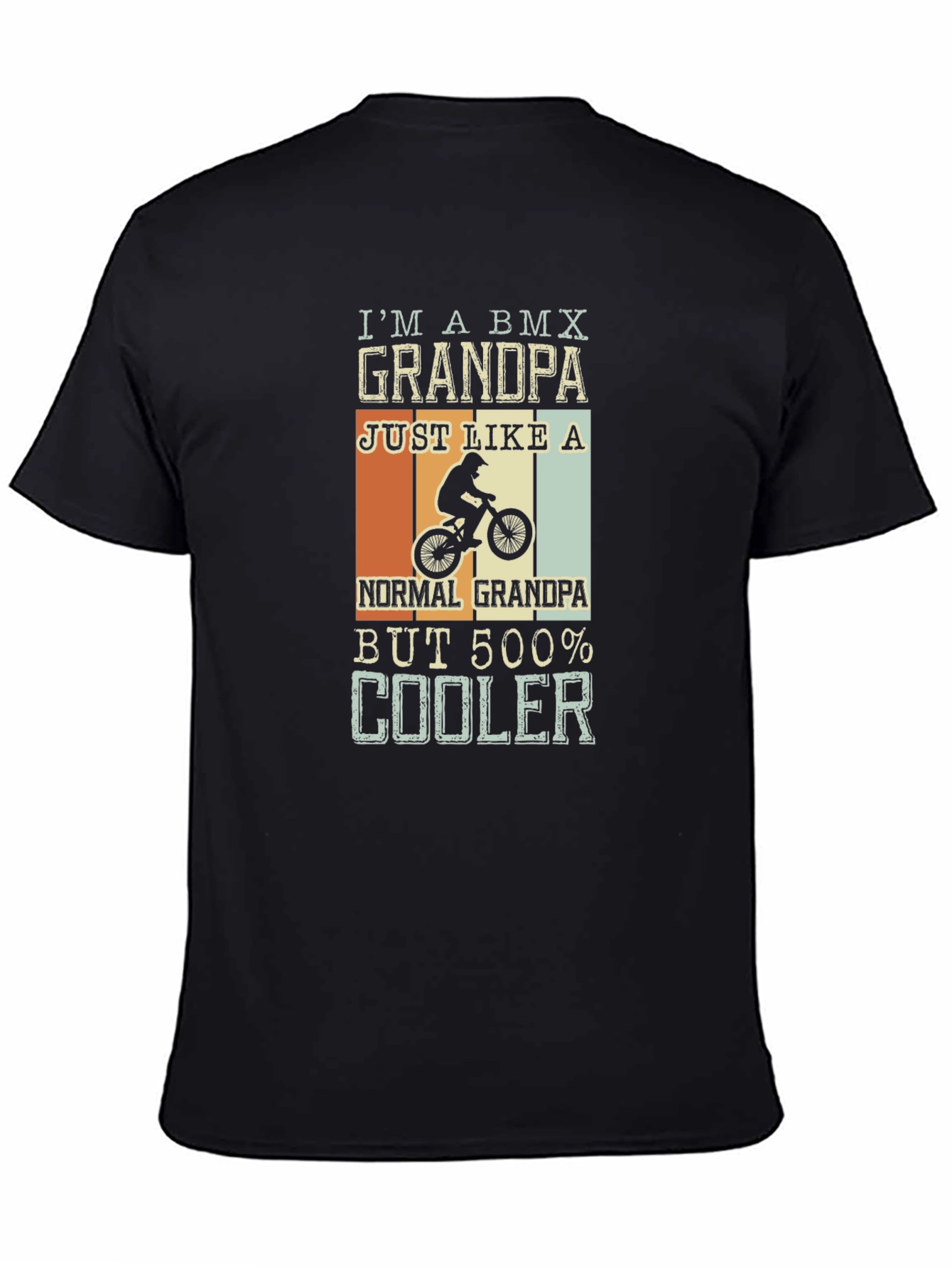 BMX Grandpa T-Shirt: Cool Grandad Gift