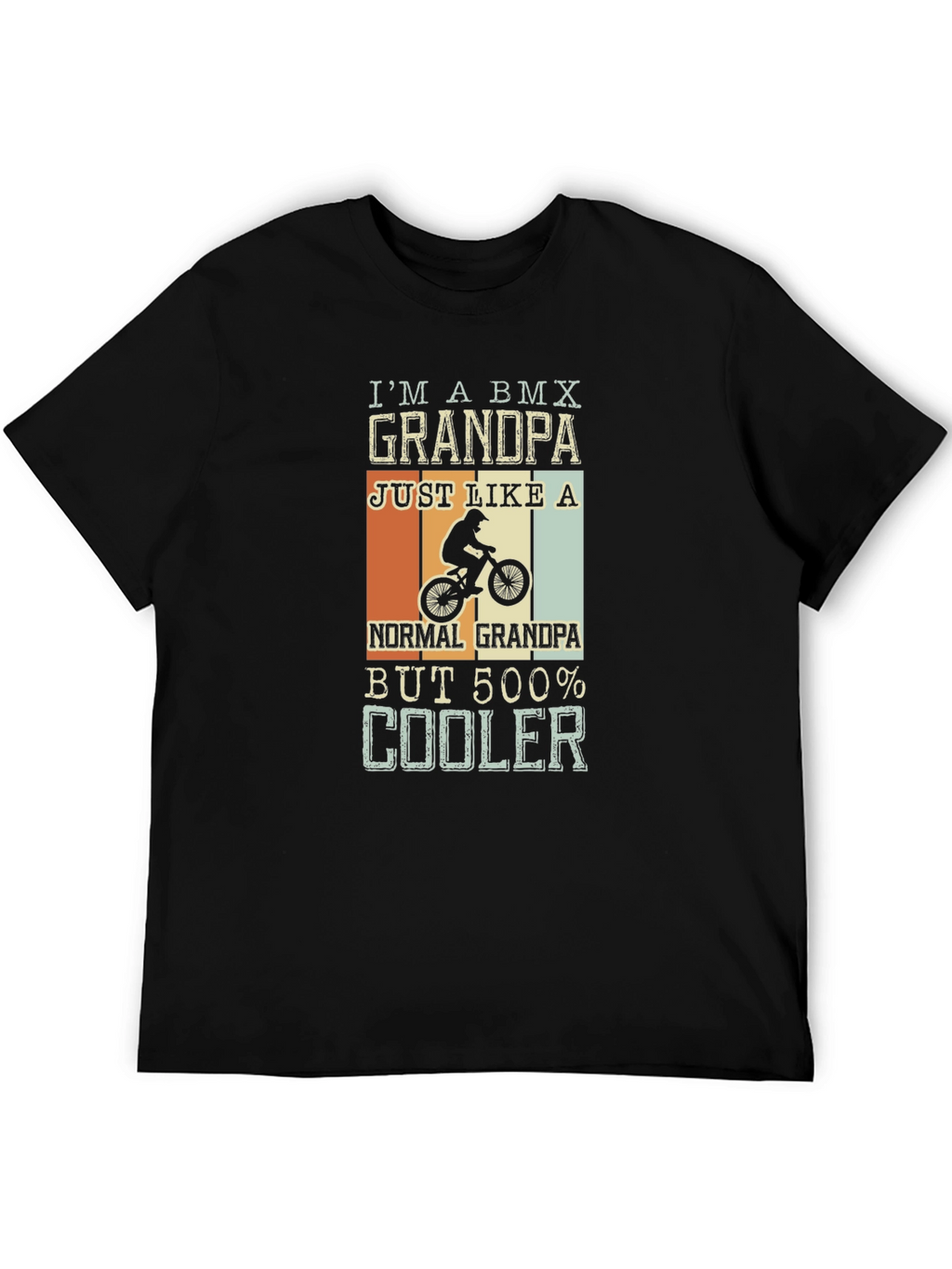 BMX Grandpa T-Shirt: Cool Grandad Gift