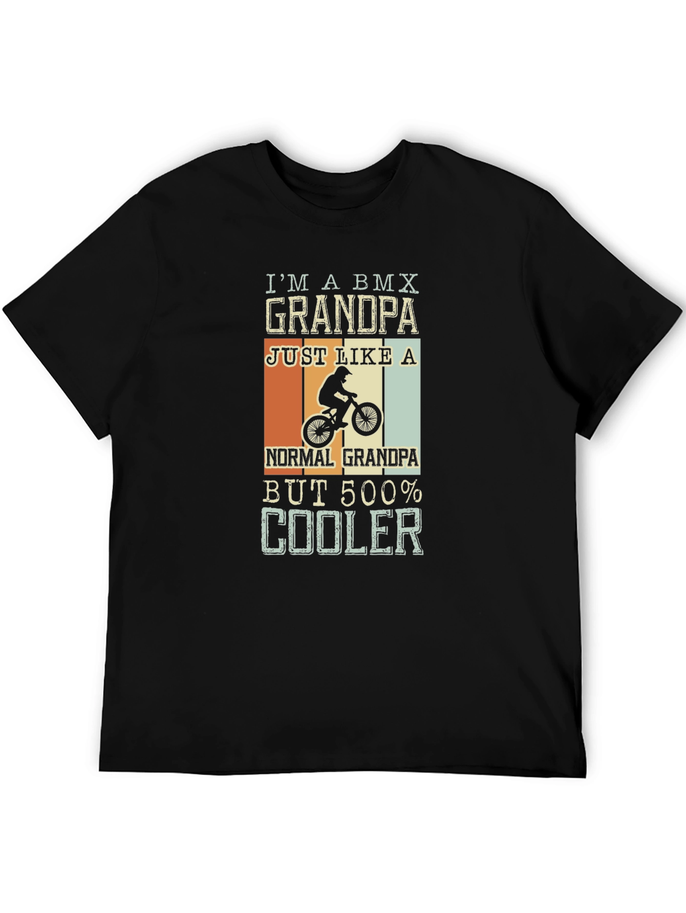 BMX Grandpa T-Shirt: Cool Grandad Gift