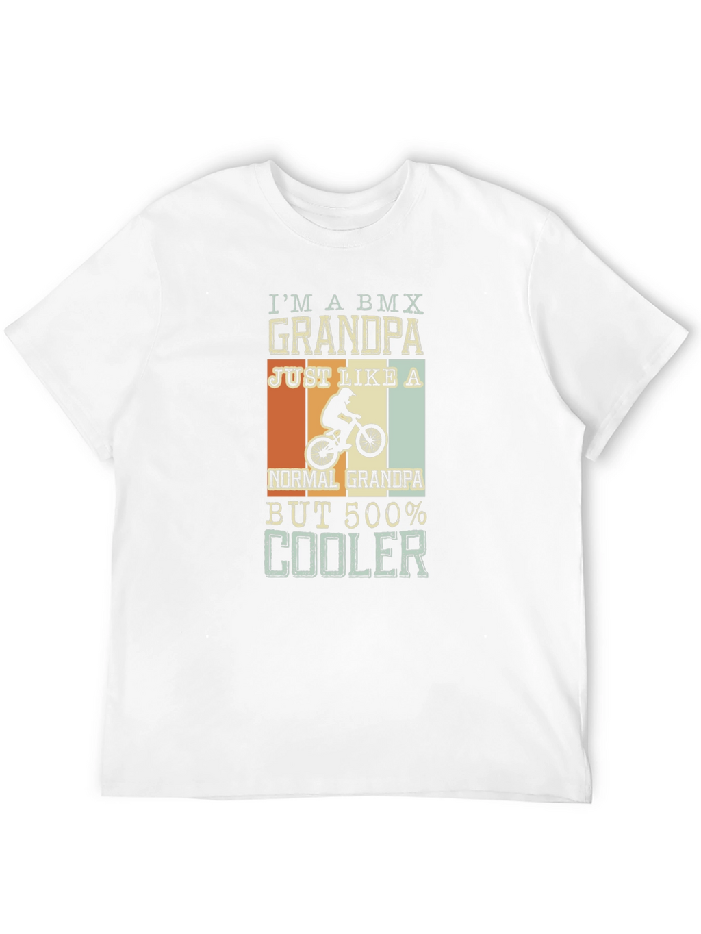 BMX Grandpa T-Shirt: Cool Grandad Gift