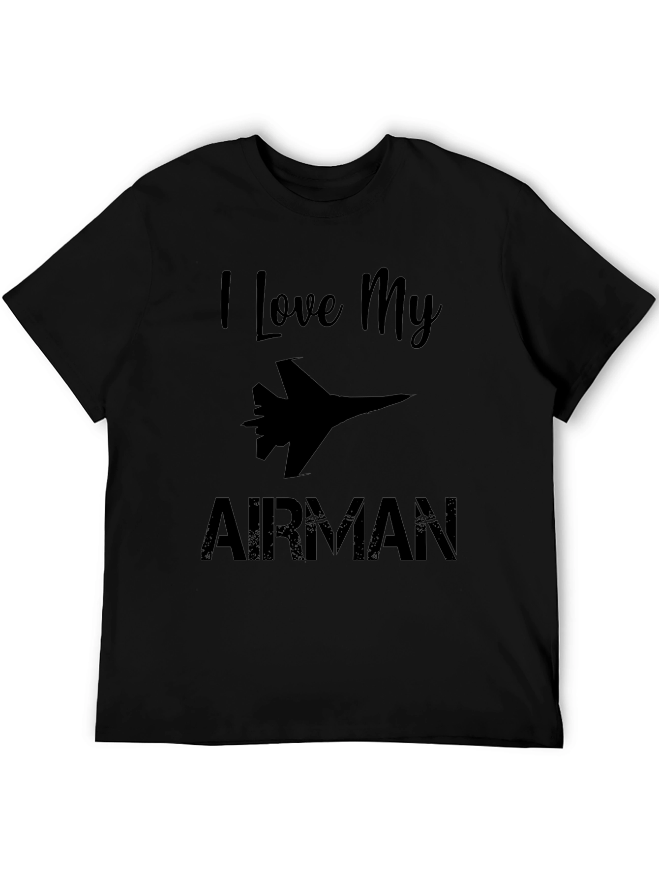 I Love My Airman Graphic T-Shirt