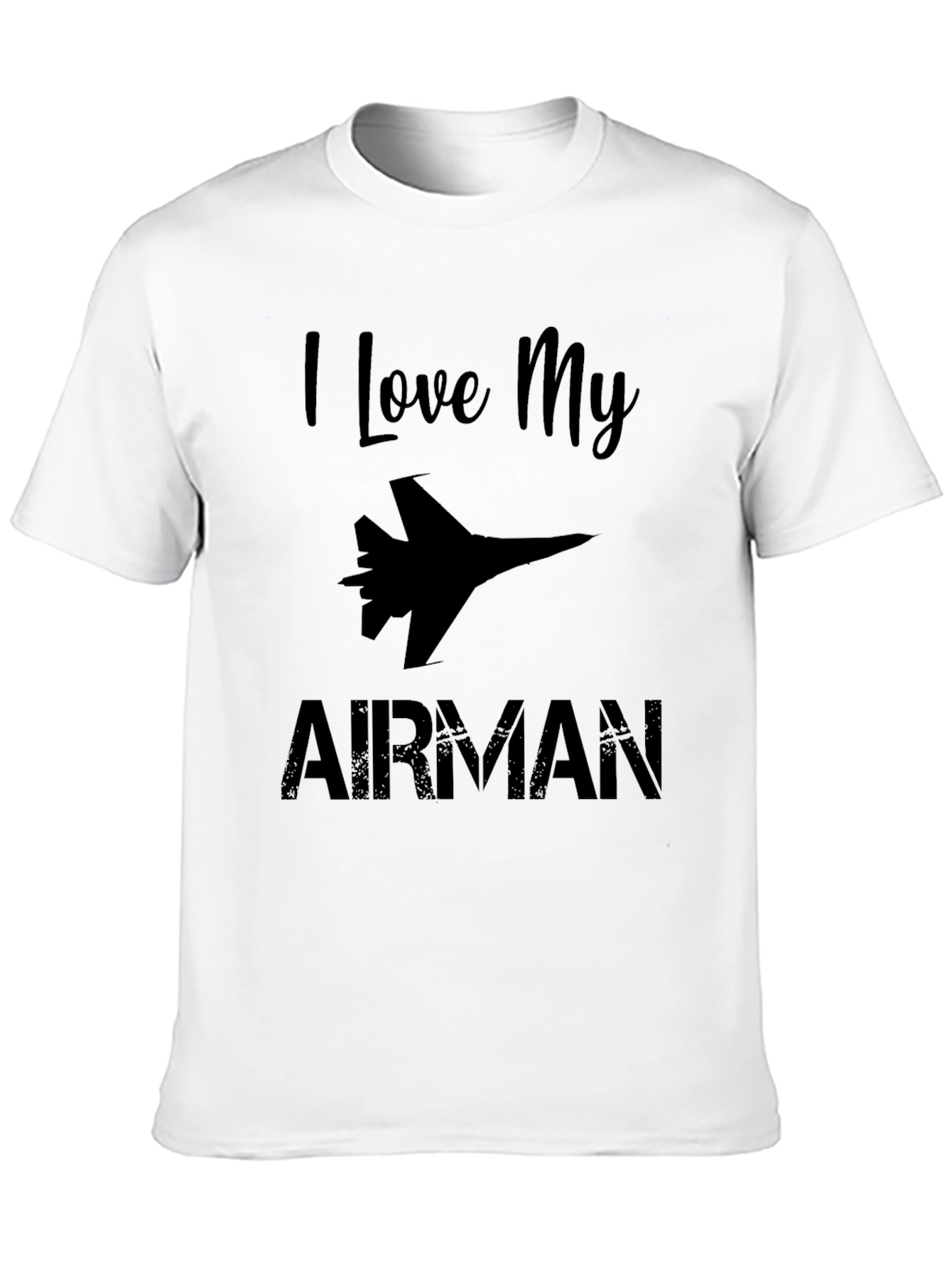 I Love My Airman Graphic T-Shirt