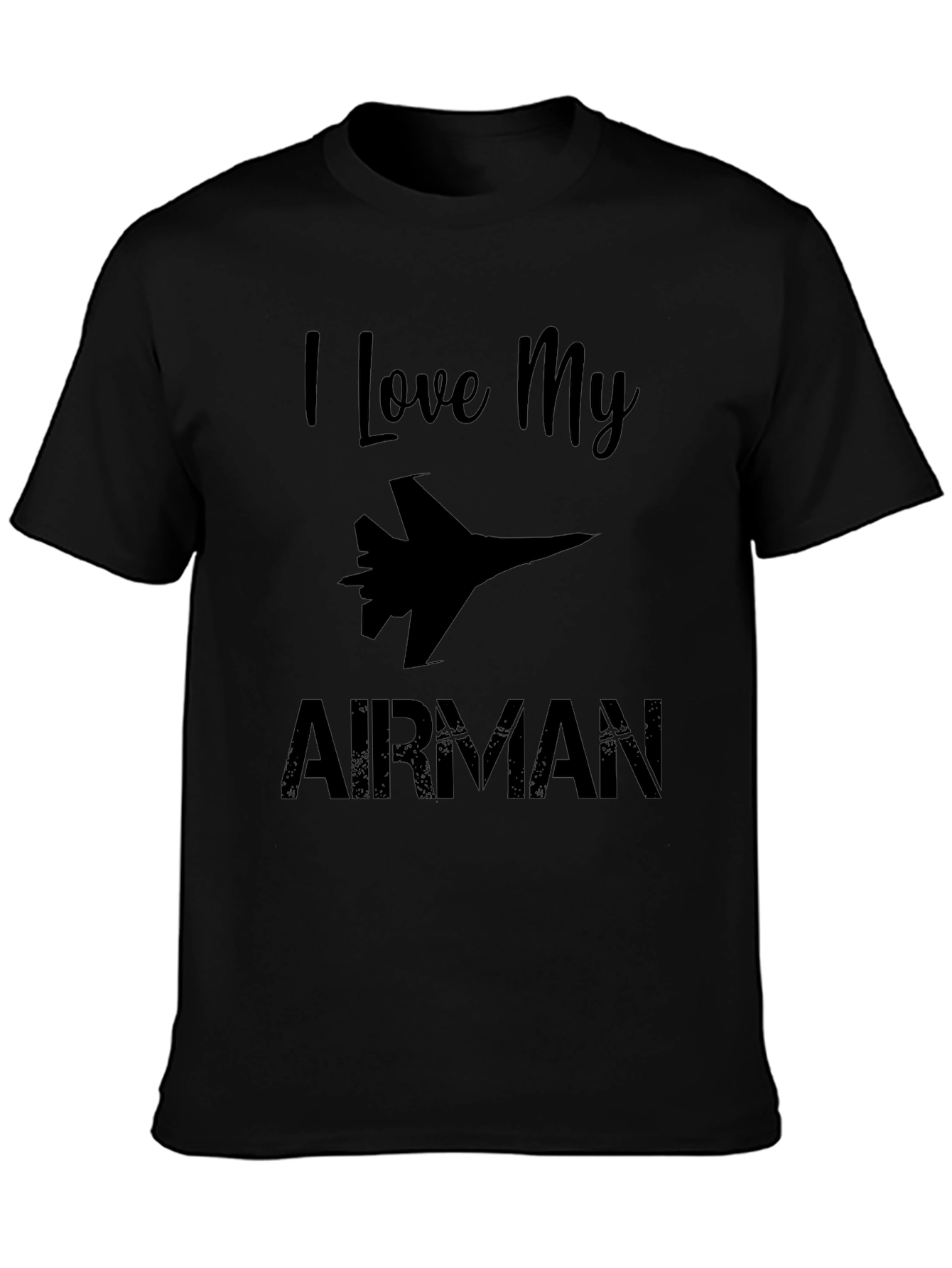 I Love My Airman Graphic T-Shirt