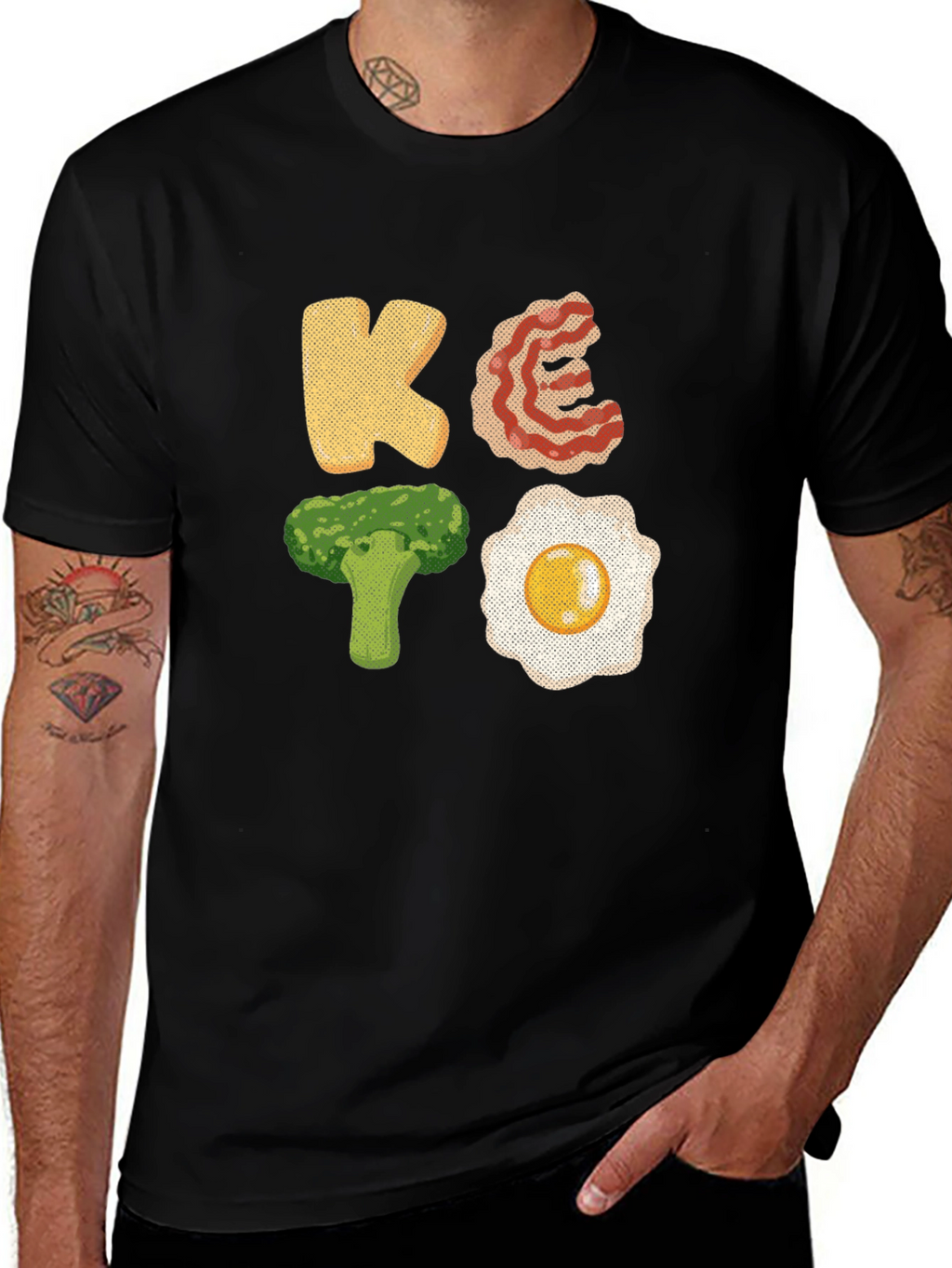 Keto Diet Graphic T-Shirt