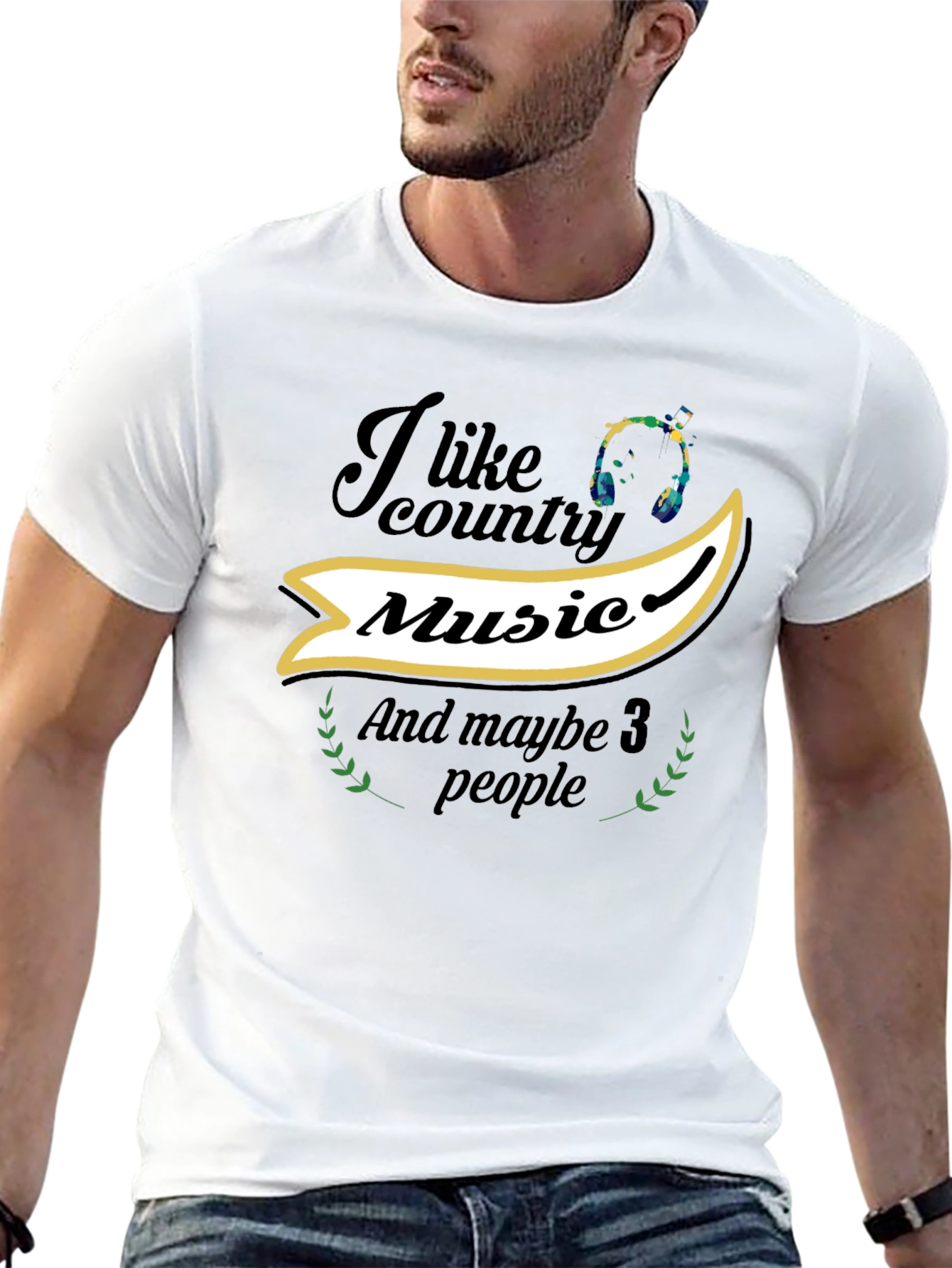 Country Music T-Shirt - I Like Country Music Tee