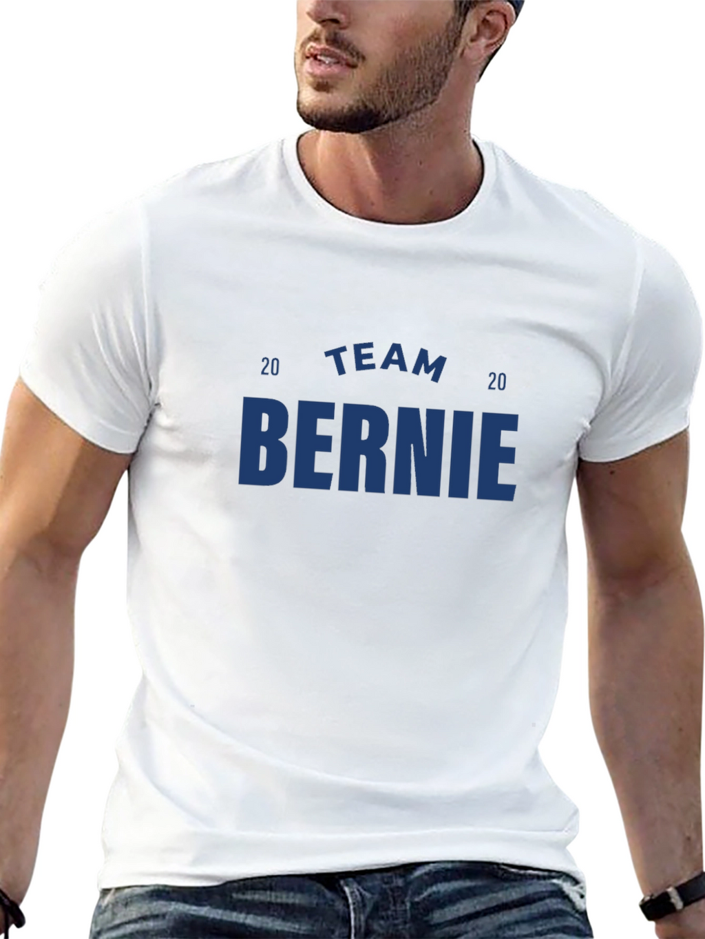 Team Bernie 2020 Graphic Tee - Unisex Black T-Shirt