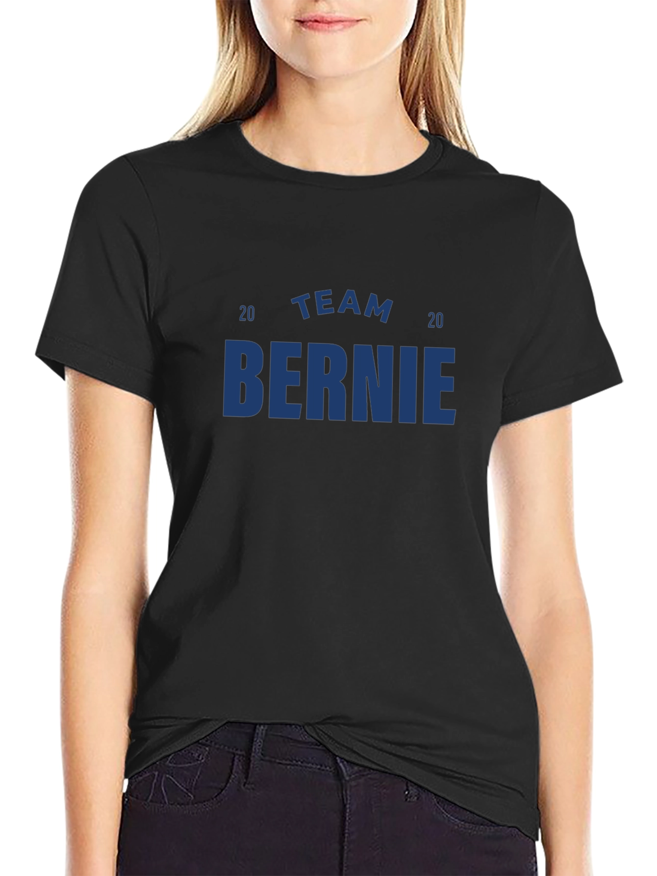 Team Bernie 2020 Graphic Tee - Unisex Black T-Shirt