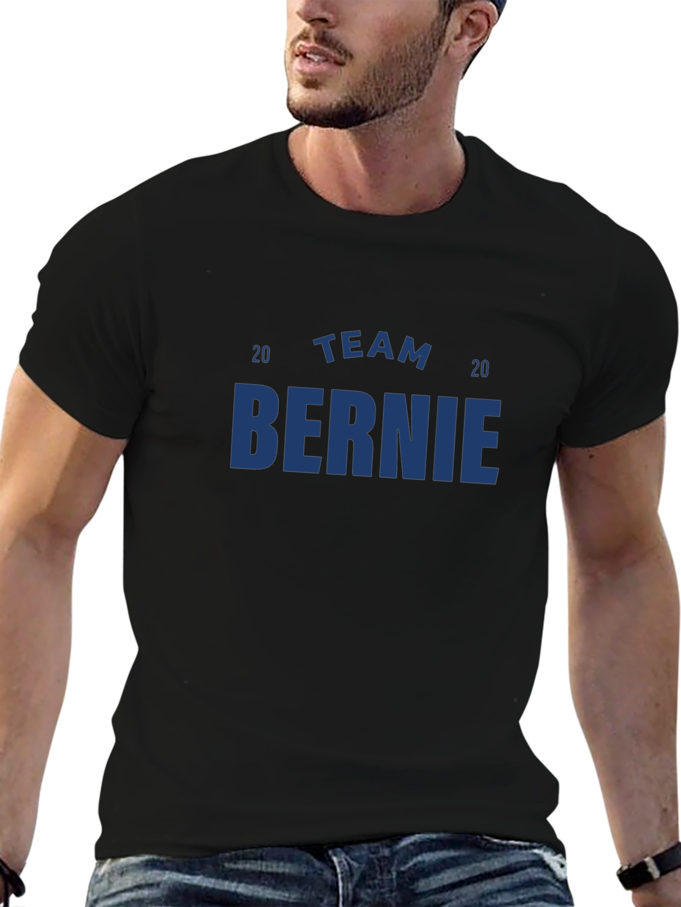 Team Bernie 2020 Graphic Tee - Unisex Black T-Shirt