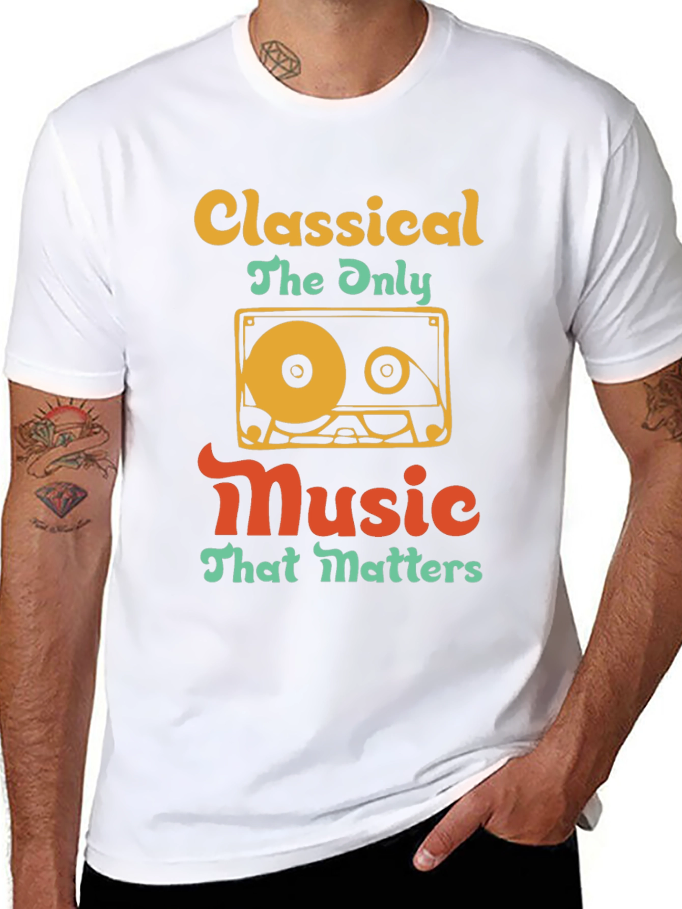 Classical Music Cassette T-Shirt