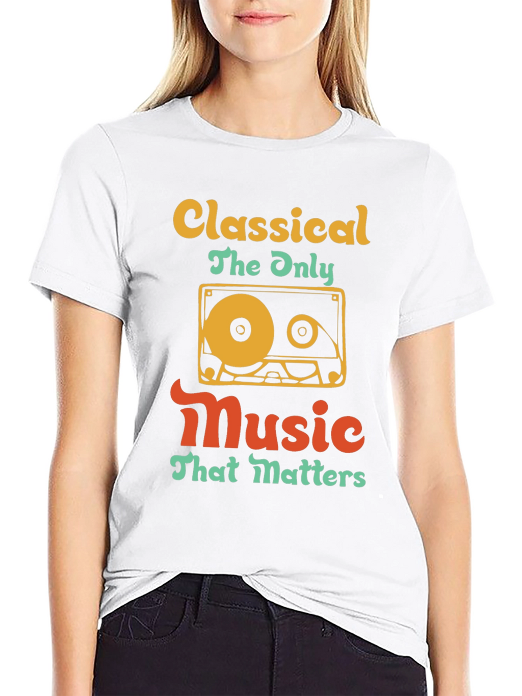 Classical Music Cassette T-Shirt