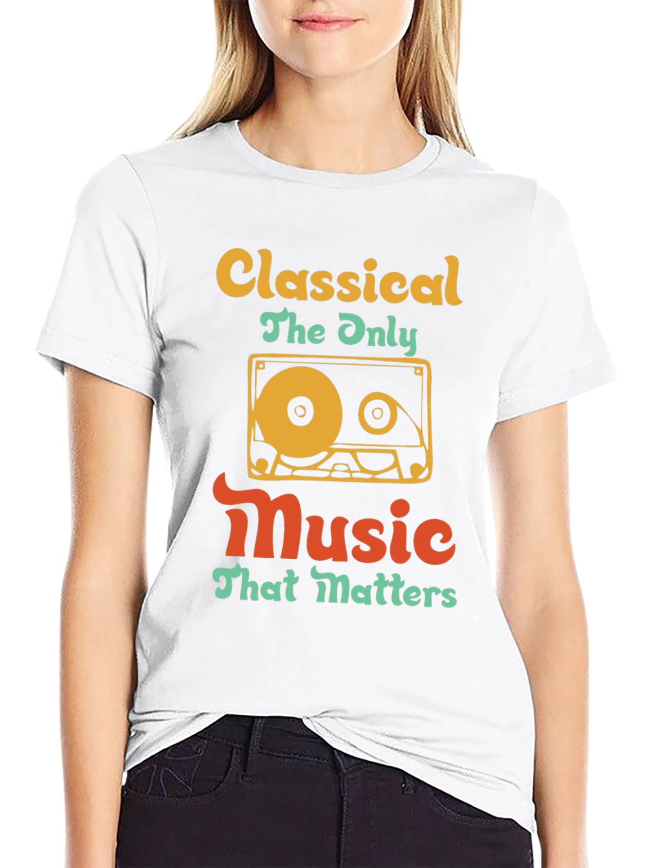 Classical Music Cassette T-Shirt