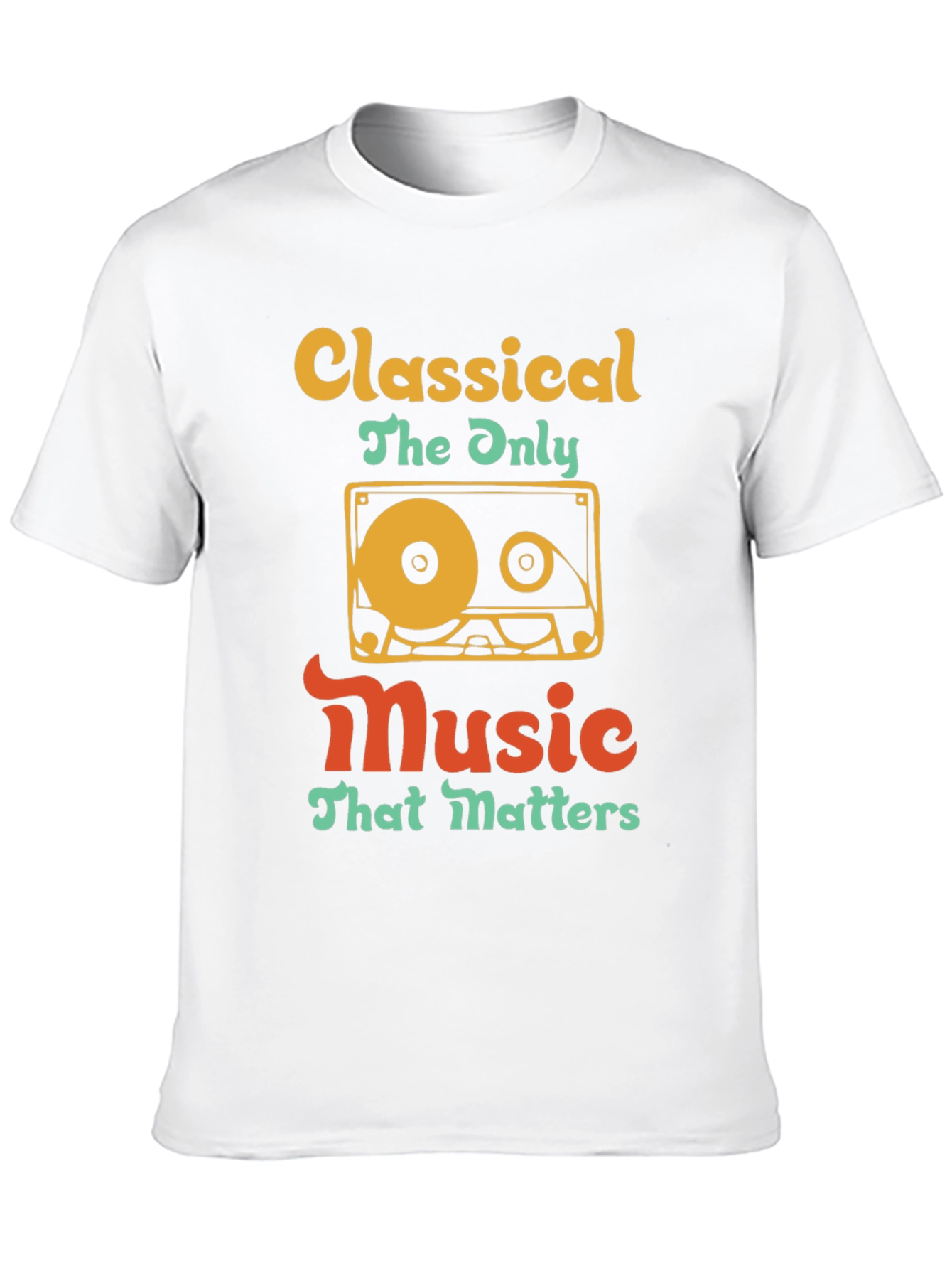 Classical Music Cassette T-Shirt